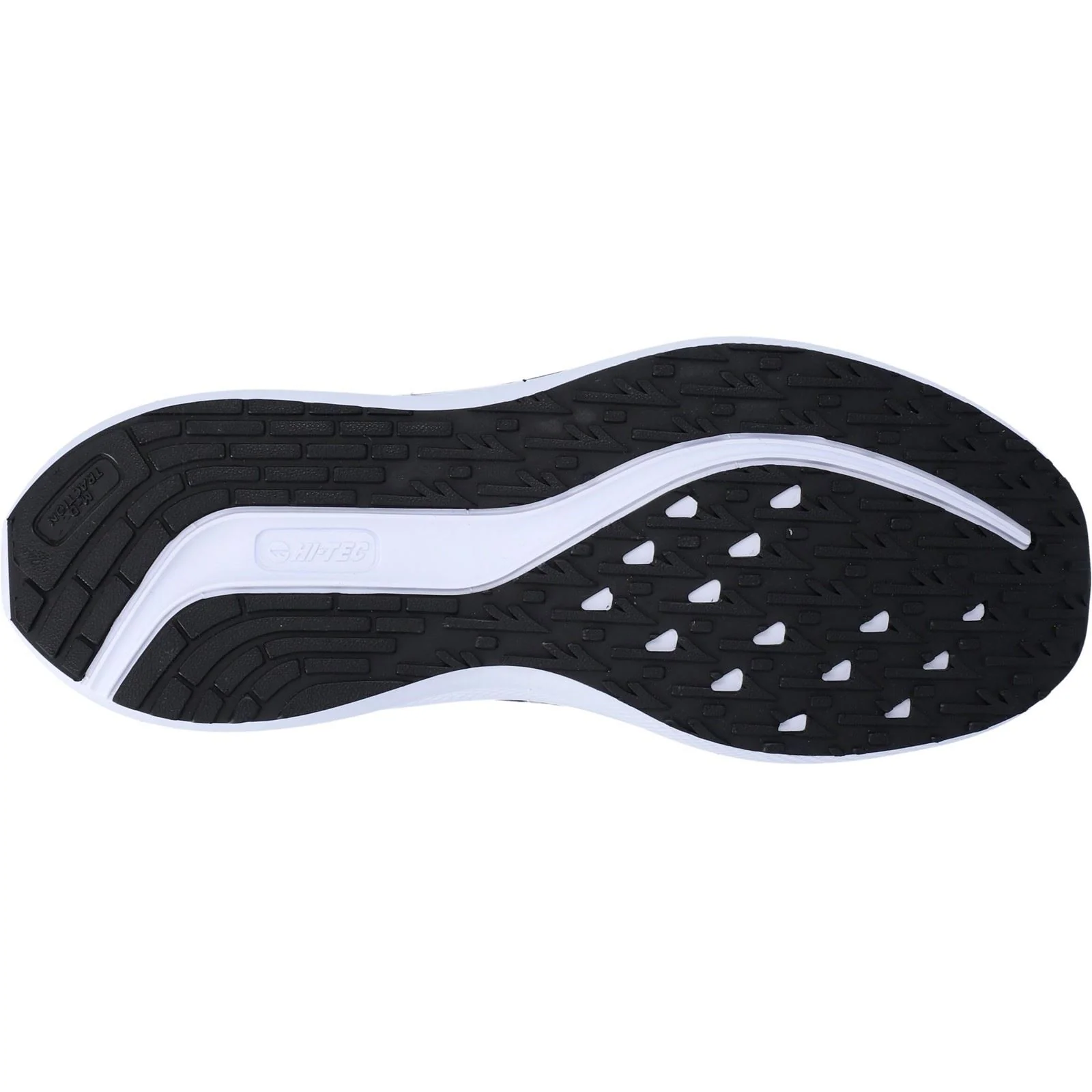Hi-Tec Santorini Polyester Men's Cool Grey/Black/Acid Lime Trainers - Image 4