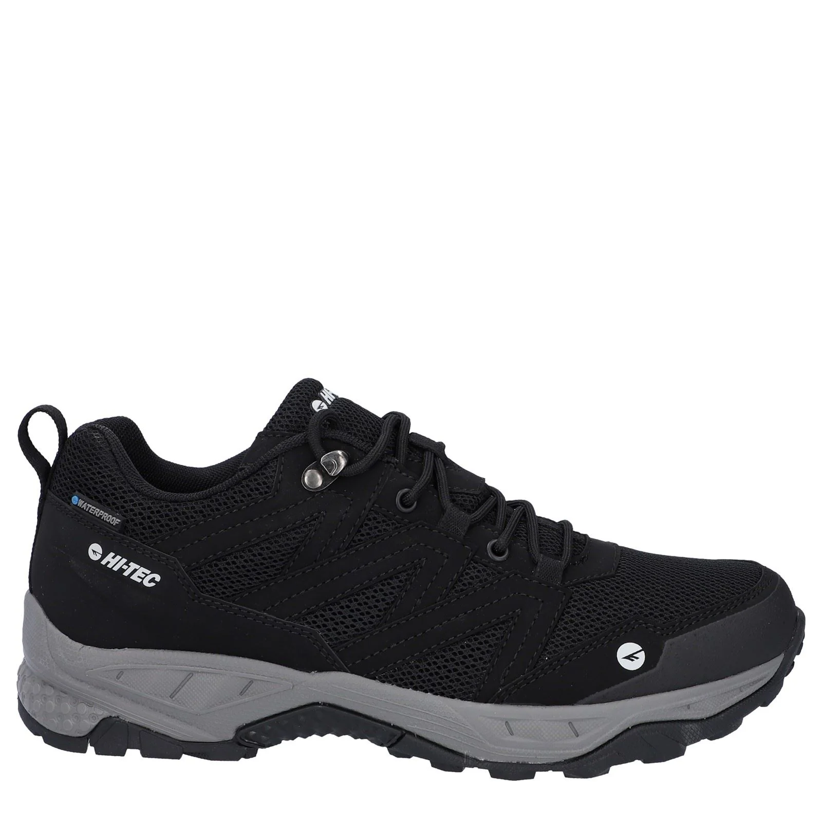 Hi-Tec Saunter WP Polyester Mesh Men's Black Hiking Boots - Image 6