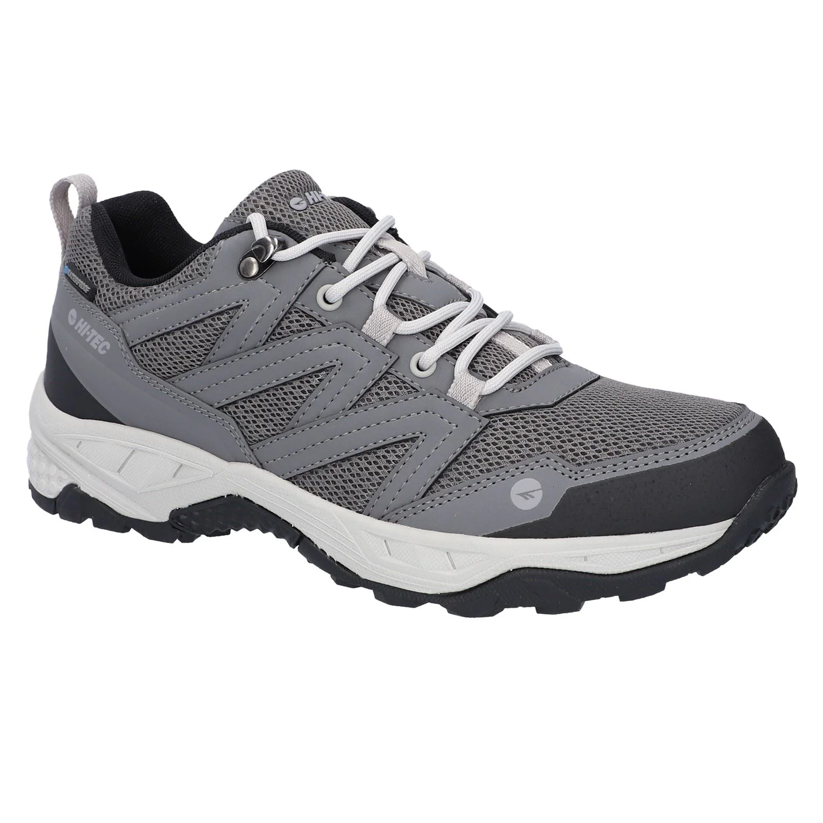 Hi-Tec Saunter WP Polyester Mesh Men's Grey Hiking Boots - Image 7
