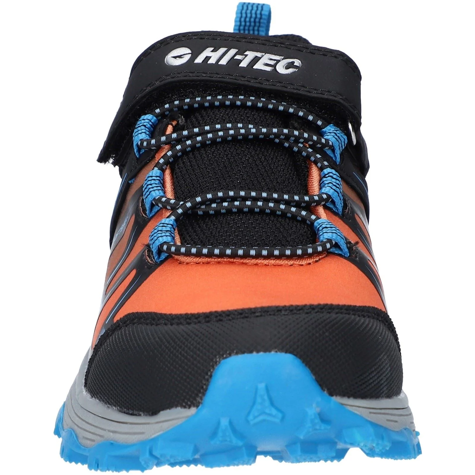 Hi-Tec SCRAPPY LOW WP JR Polyester Black/Blue Danube/Flame Hiking Shoes - Image 3
