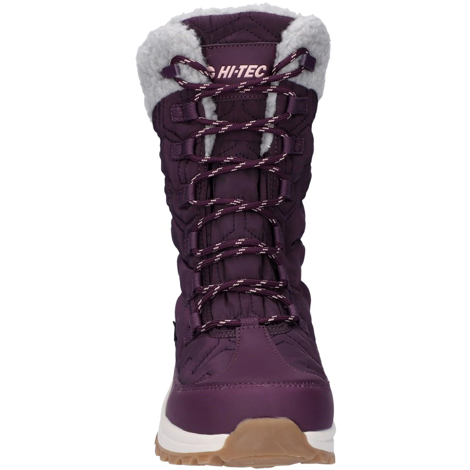 Hi-Tec Sophia Nylon Women's Italian Plum/Sepia Rose Winter Ankle Boots - Image 3