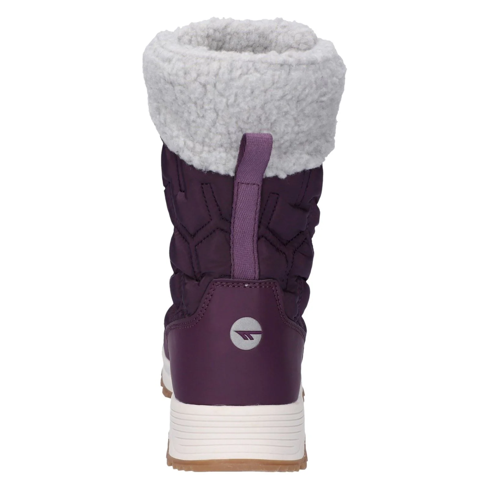 Hi-Tec Sophia Nylon Women's Italian Plum/Sepia Rose Winter Ankle Boots - Image 8