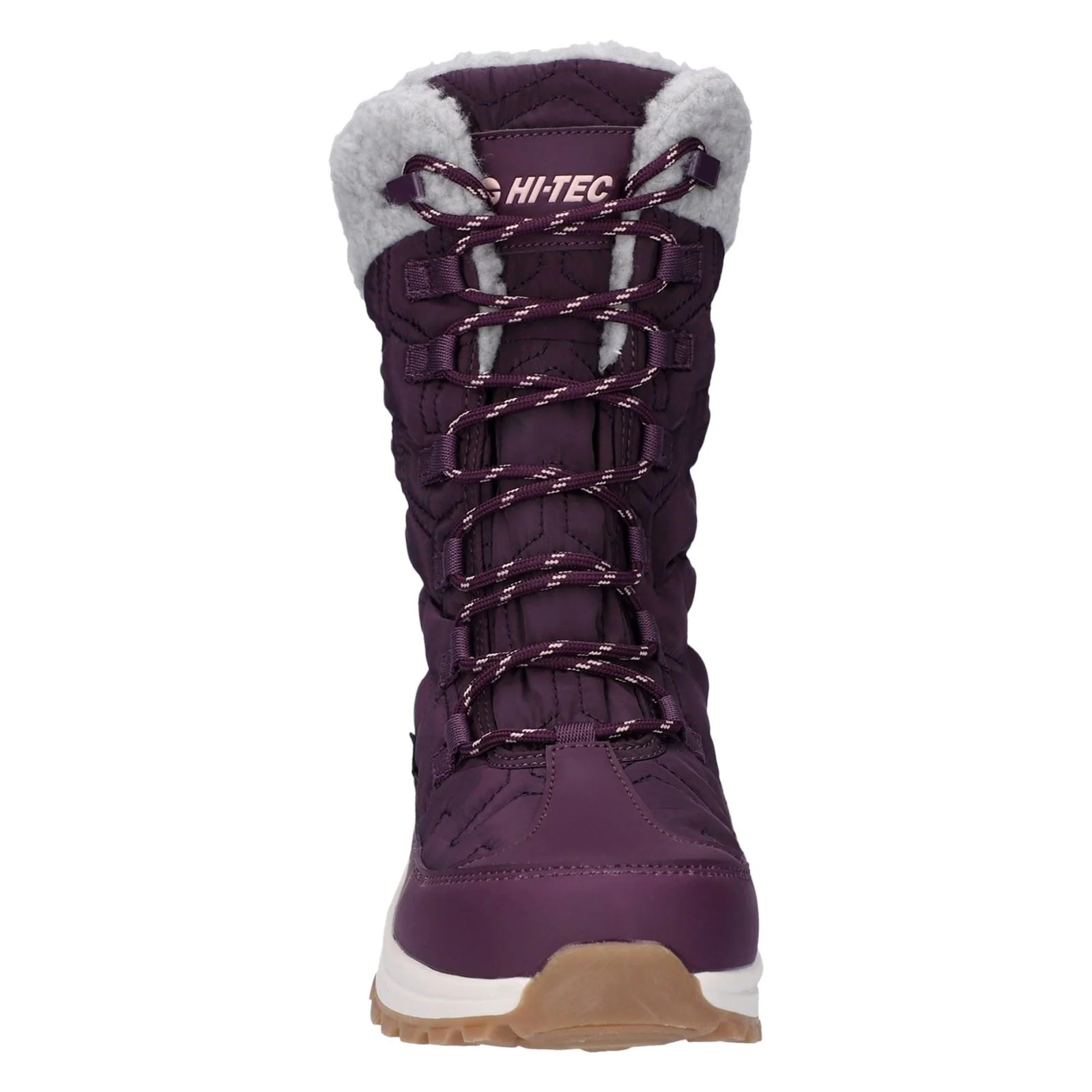 Hi-Tec Sophia Nylon Women's Italian Plum/Sepia Rose Winter Ankle Boots - Image 9