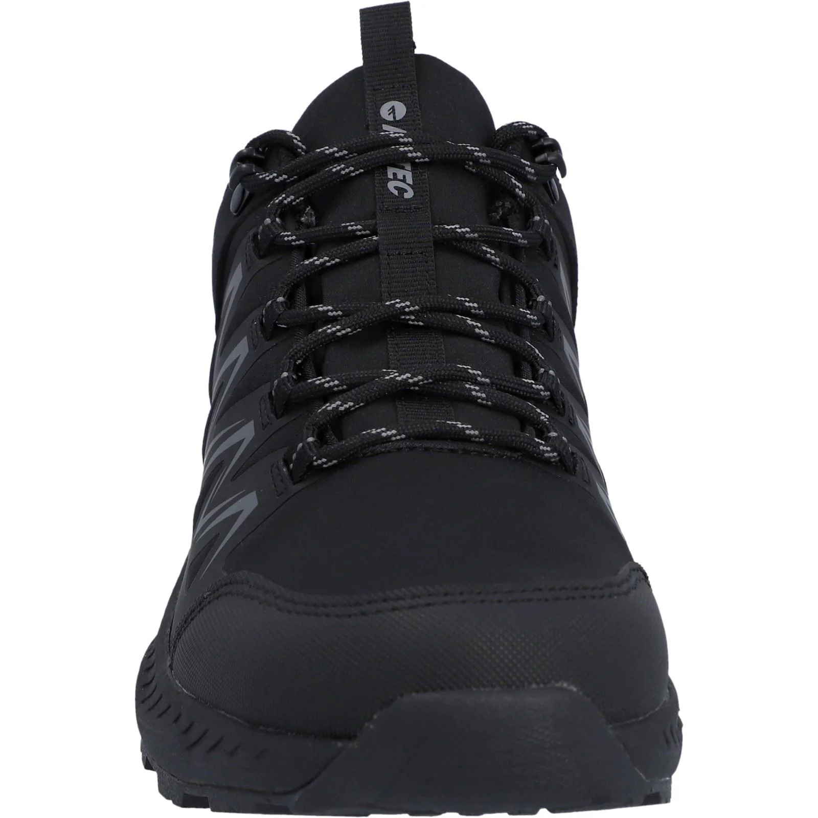 Hi-Tec Stealth Low Polyester Men's Black/Dark Grey Hiking Boots - Image 3