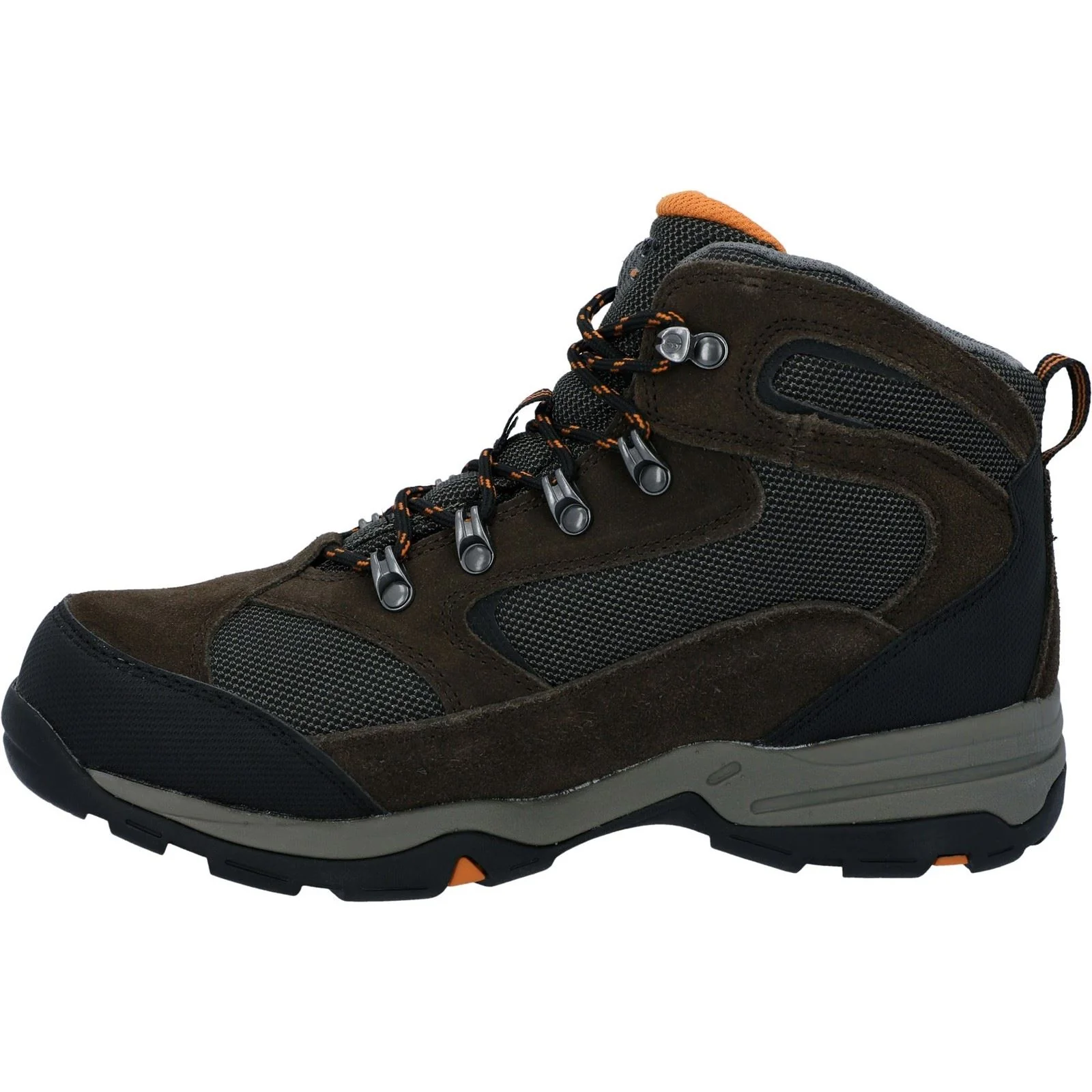 Hi-Tec Storm Wide Suede Men's Dark Chocolate/Dark Taupe Hiking Boots - Image 6