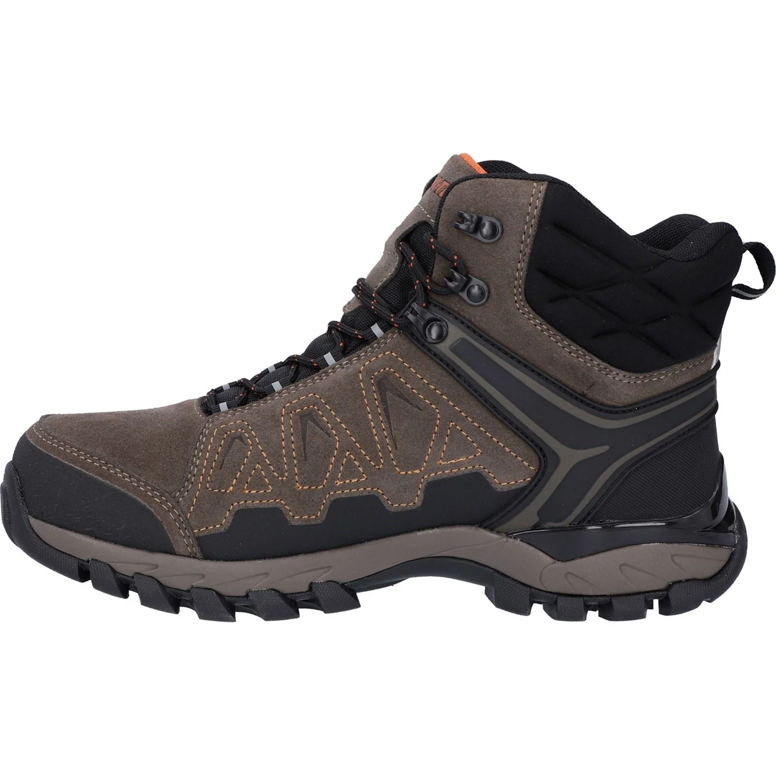 Hi-Tec V-Lite Explorer WP Cow Suede Leather Men's Chestnut/Orange Hiking Boots - Image 5