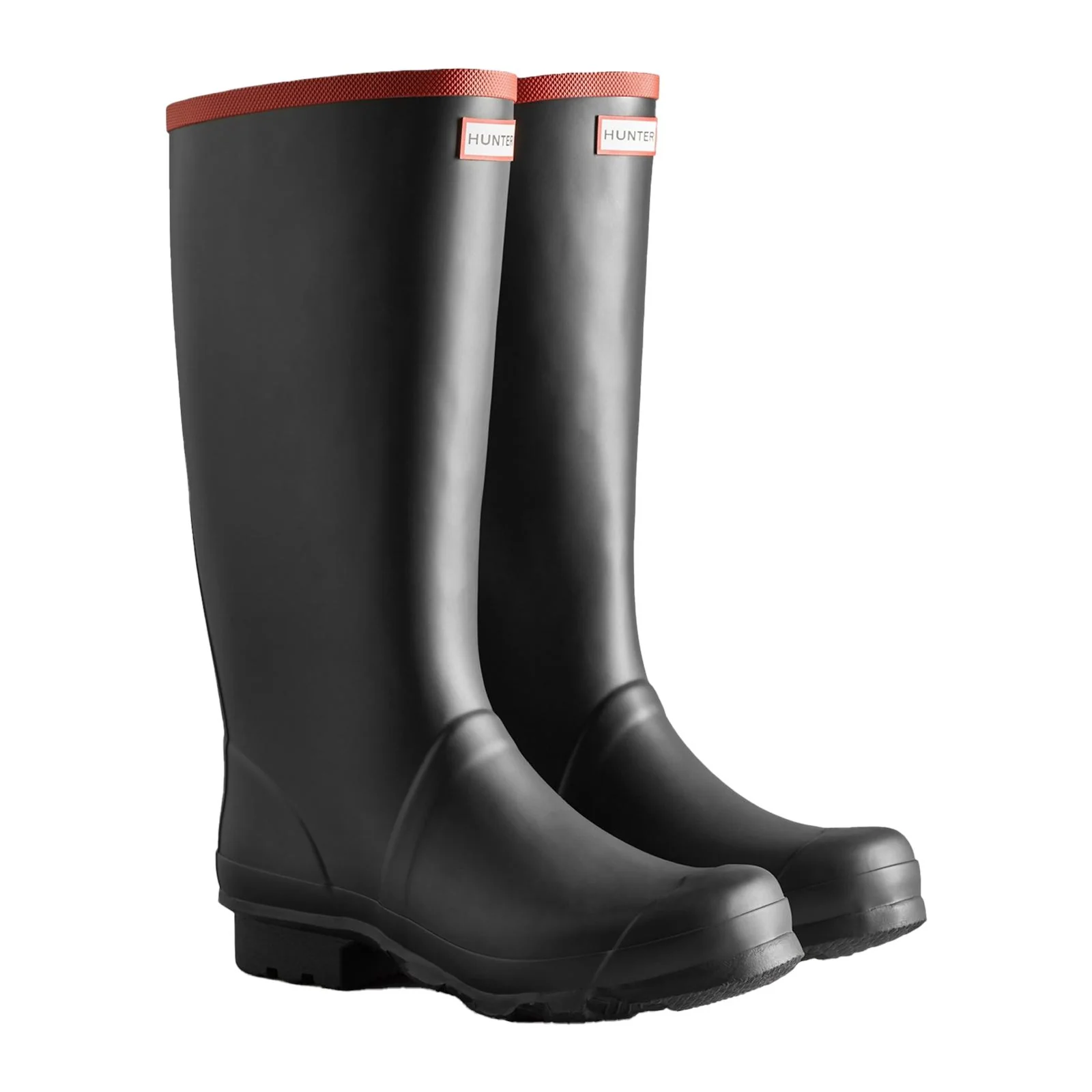 Hunter Argyll Full Knee Wellington in Black - Image 6