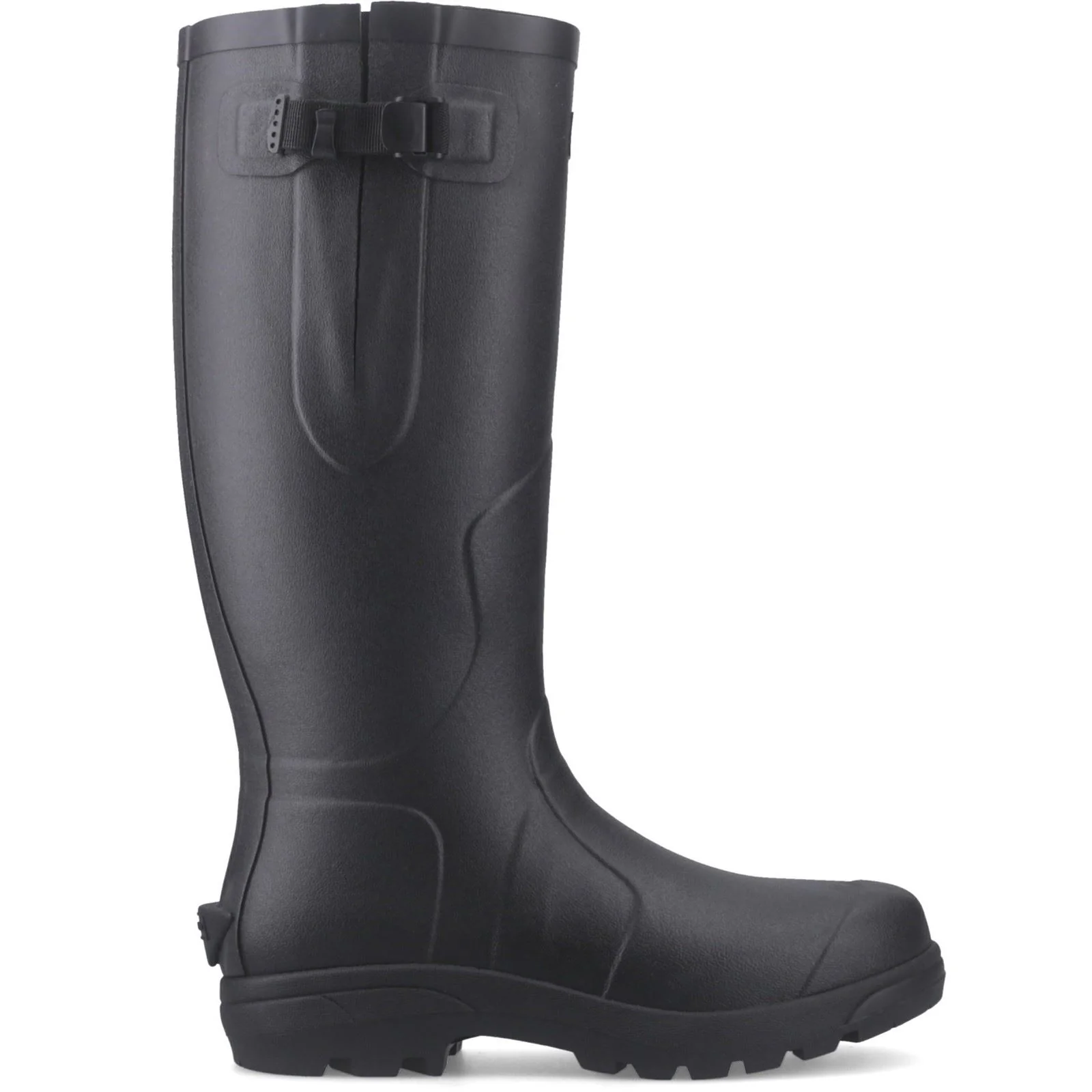 Hunter Balmoral MK II Boot Rubber Men's Black Wellington Boots - Image 4