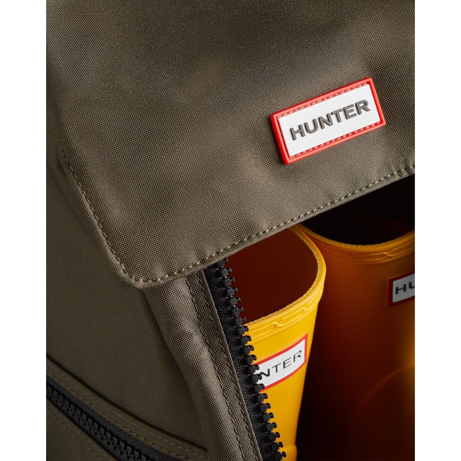 Hunter Barra Short Boot Bag 's Green Shoe Bag - Image 3