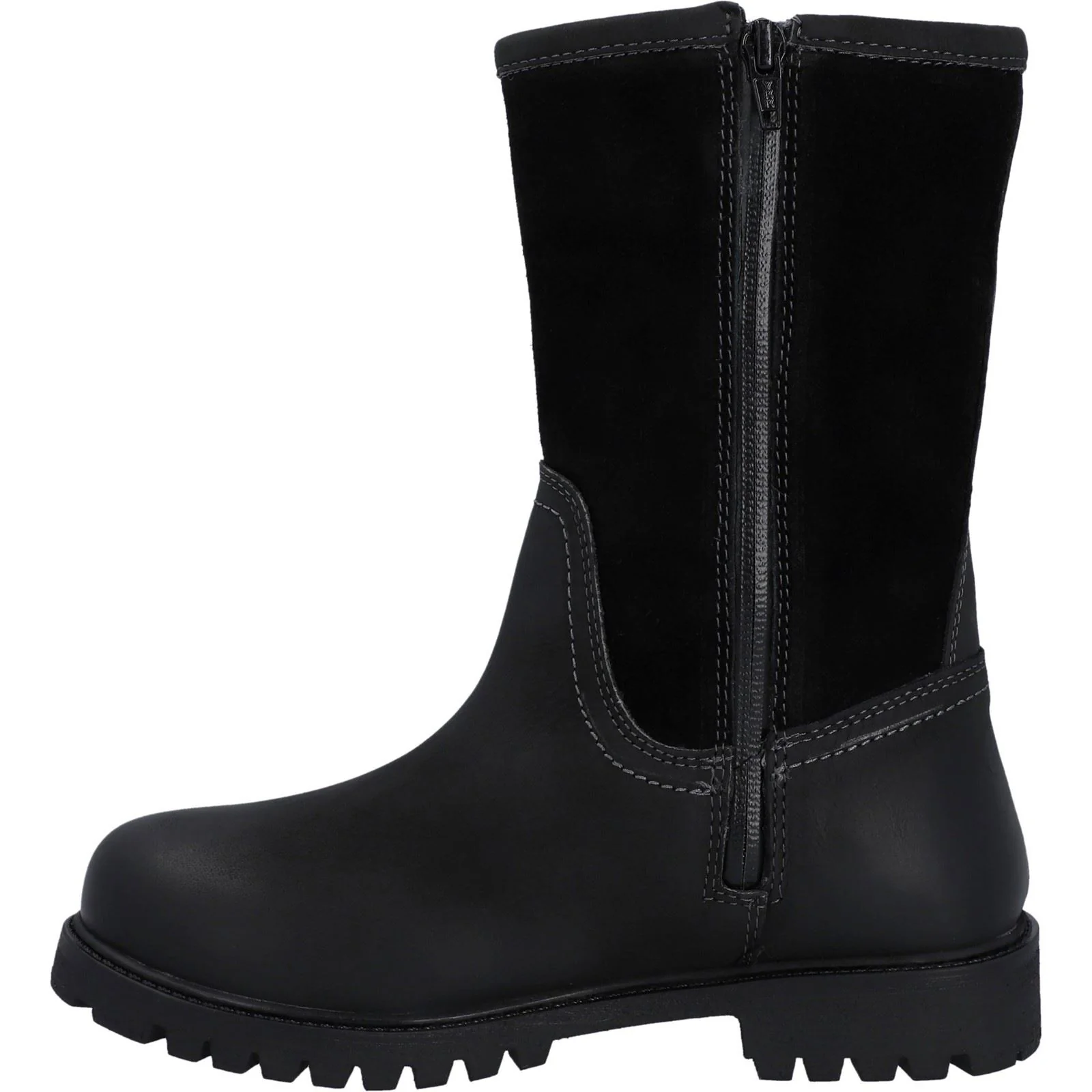 Hunter Canna Ankle Boot Leather Women's Black Boots - Image 4