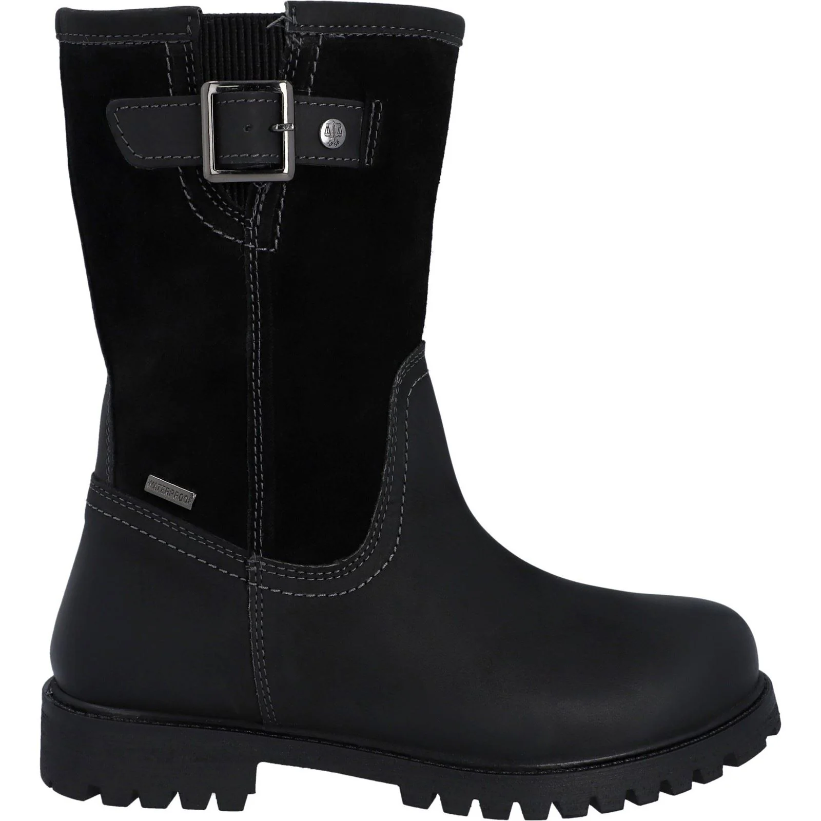 Hunter Canna Ankle Boot Leather Women's Black Boots - Image 5