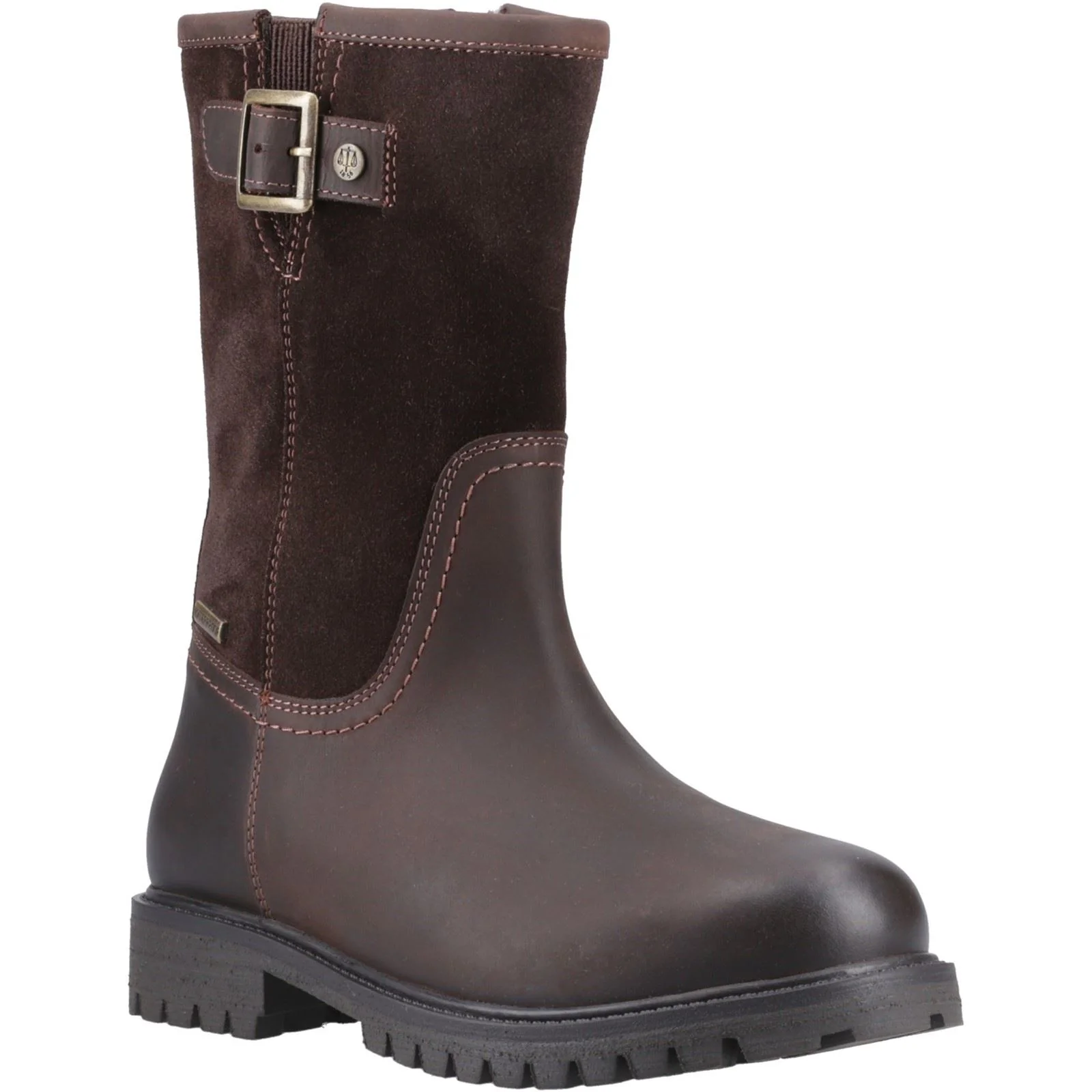 Hunter Canna Ankle Boot Leather Women's Brown Boots