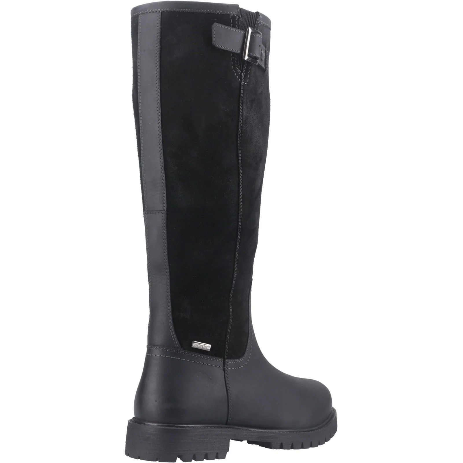 Hunter Canna Tall Boot Leather Women's Black Boots - Image 2