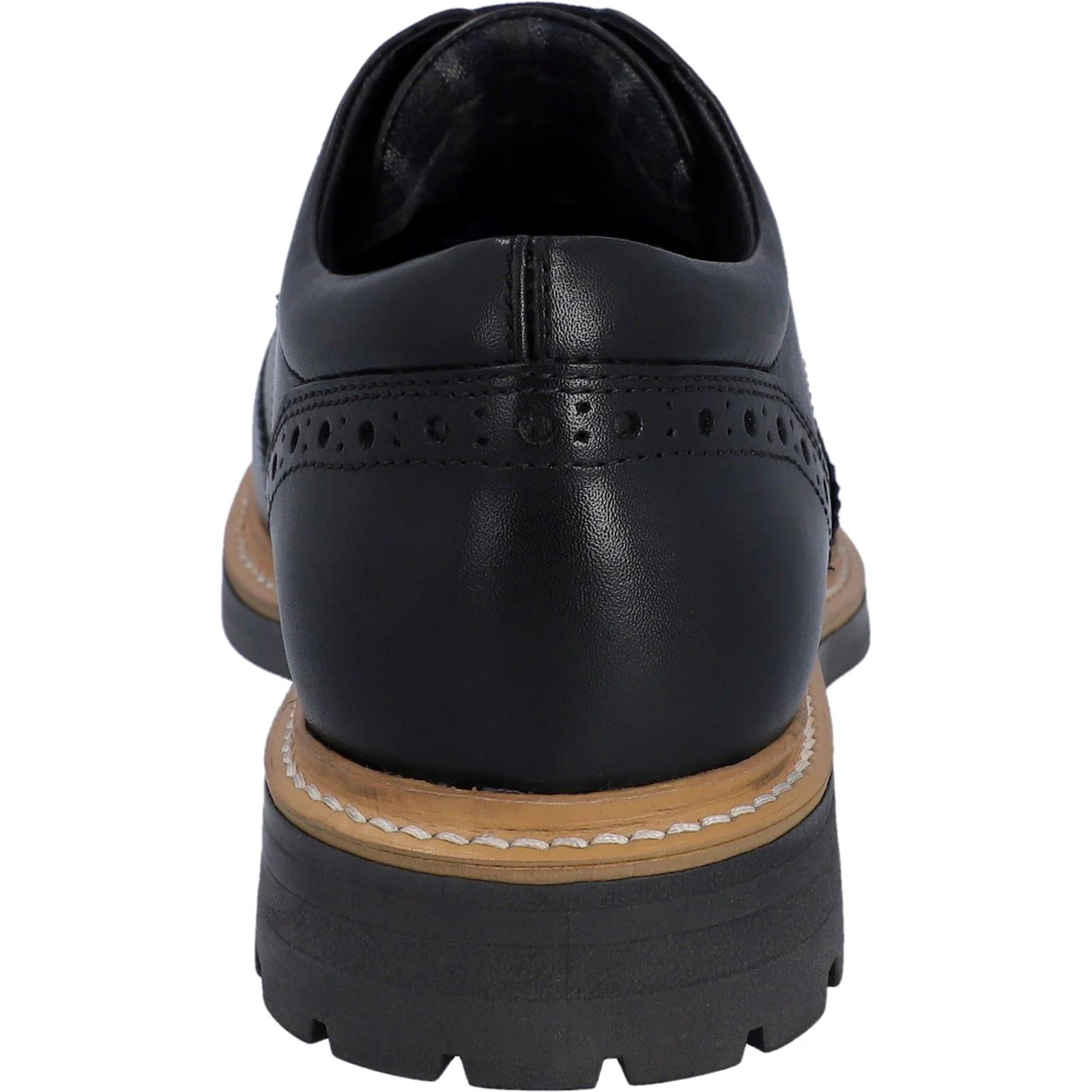 Hunter Men's Cawdor Brogue Gibson in Black - Image 2