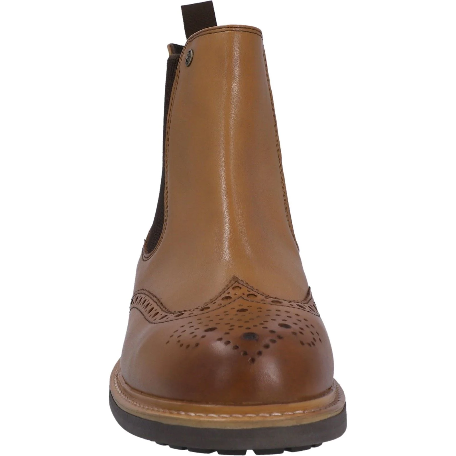 Hunter Men's Cawdor Brogue Dealer in Tan - Image 3