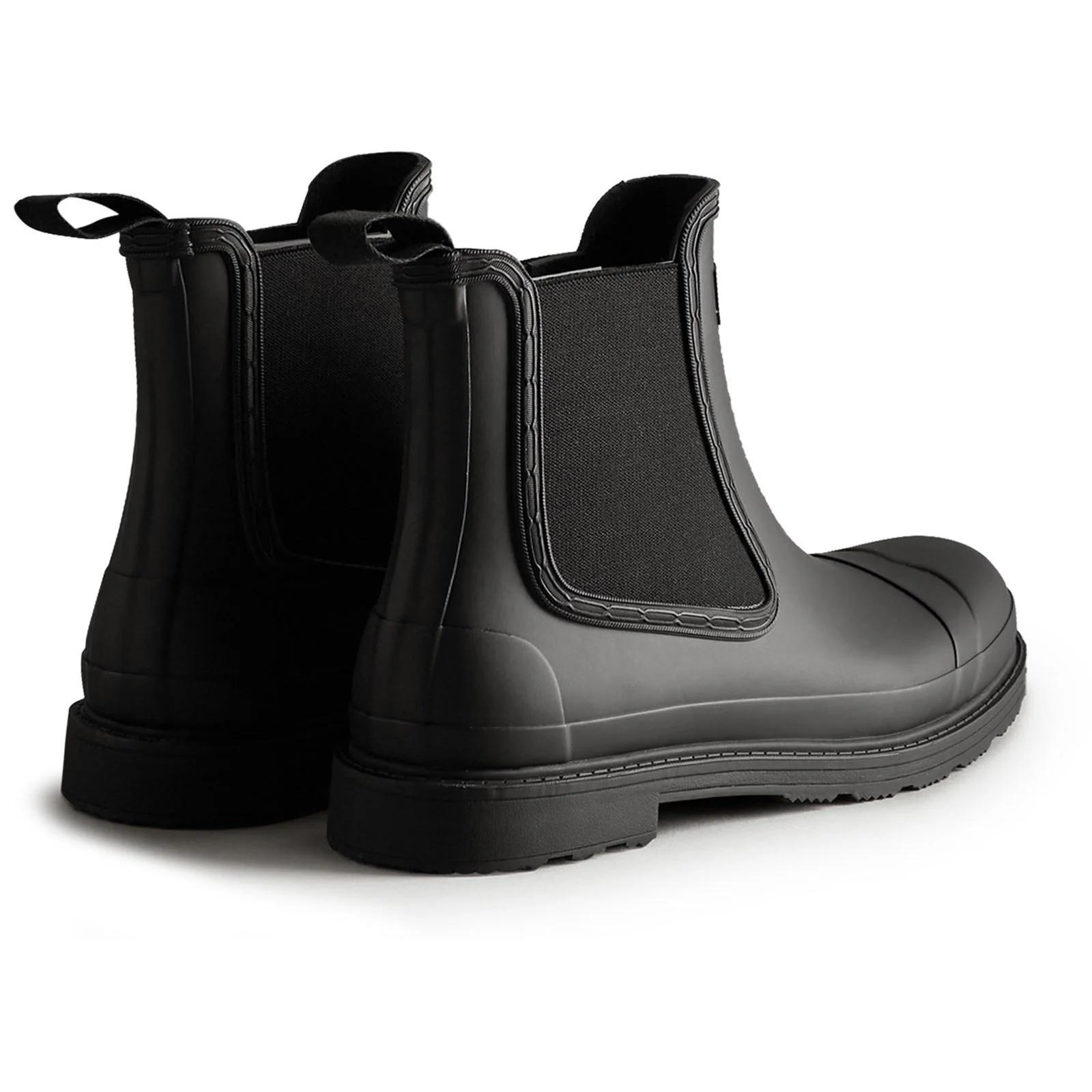 Hunter Men's Commando Chelsea Boots in Black - Image 2