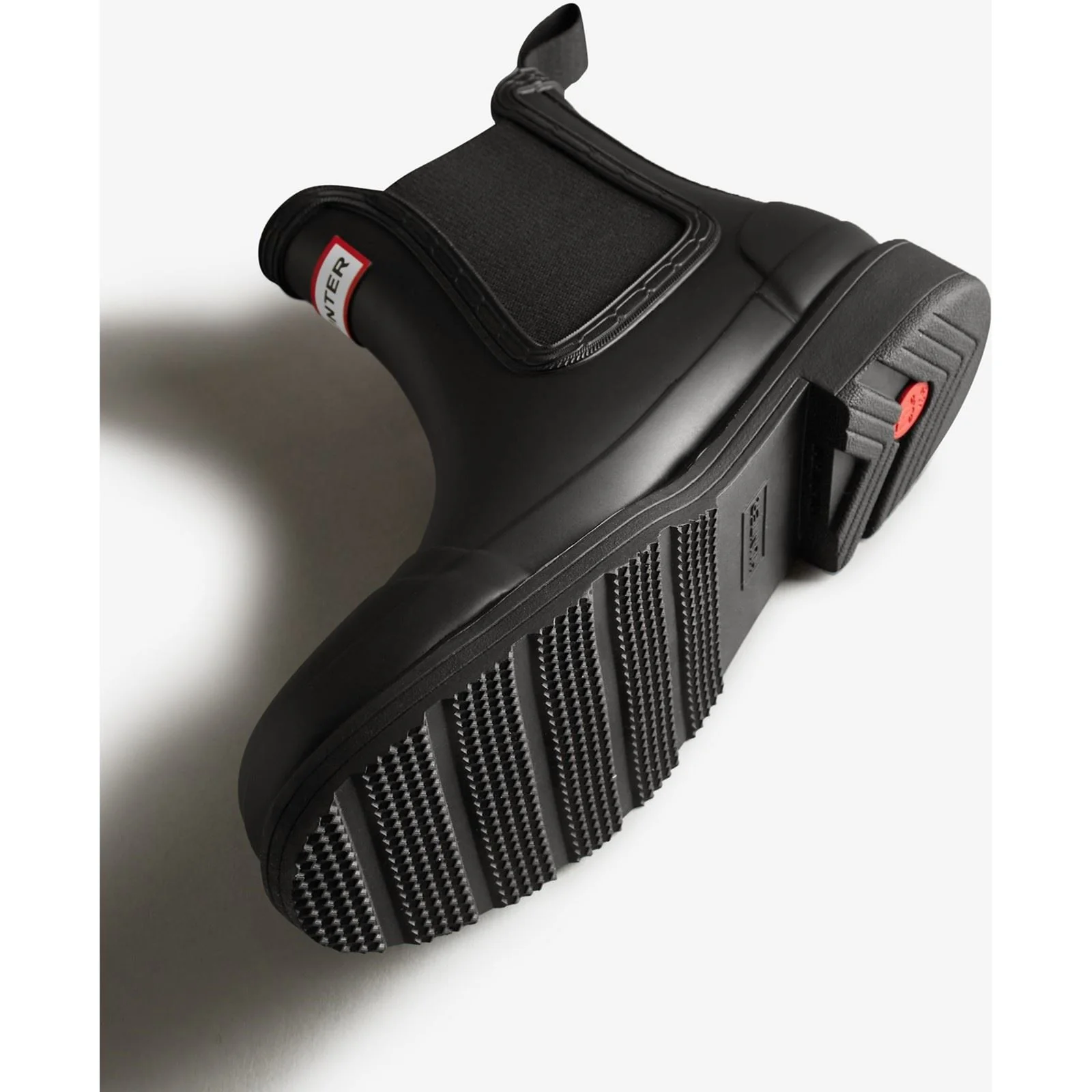 Hunter Women's Commando Chelsea Boots in Black - Image 3