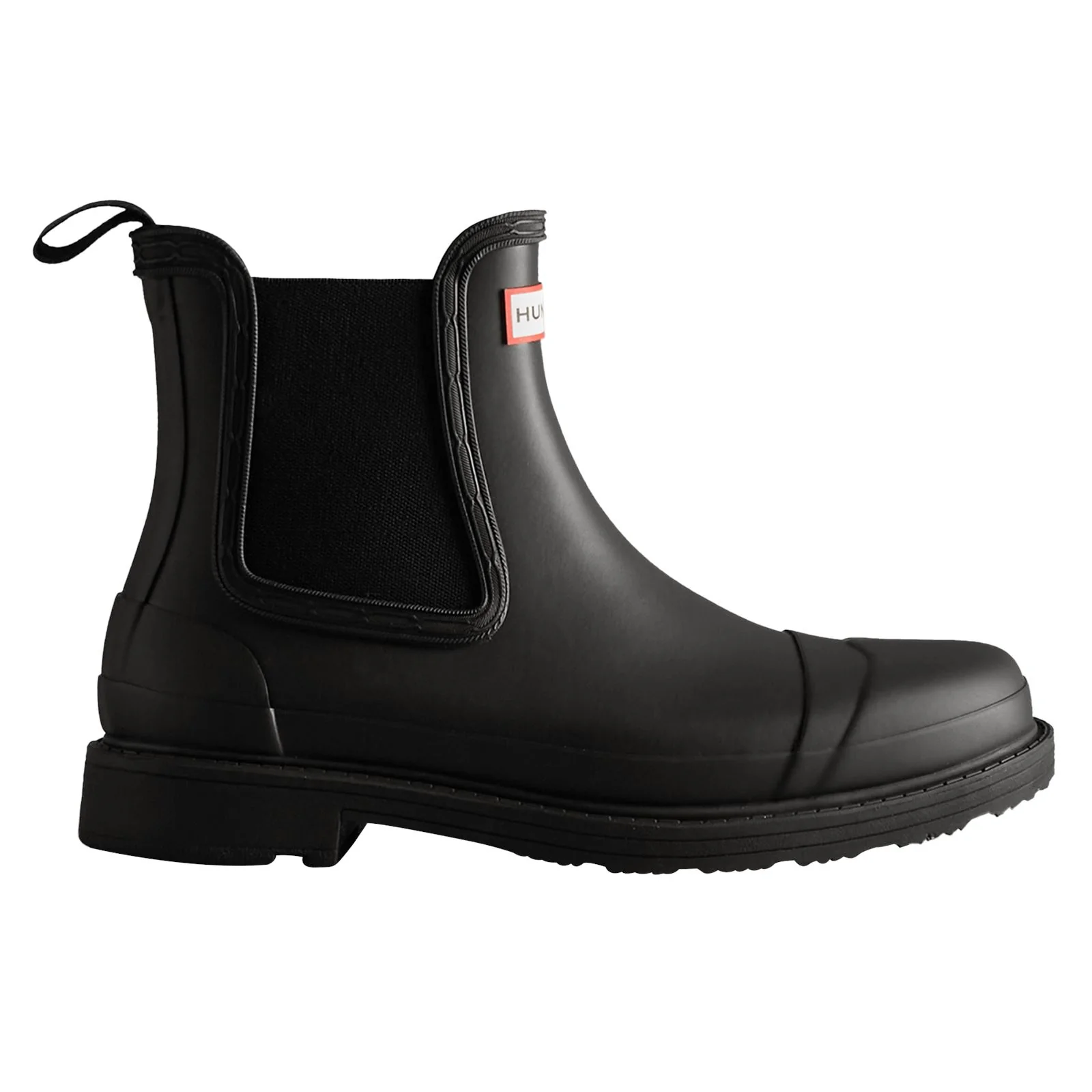 Hunter Women's Commando Chelsea Boots in Black - Image 8