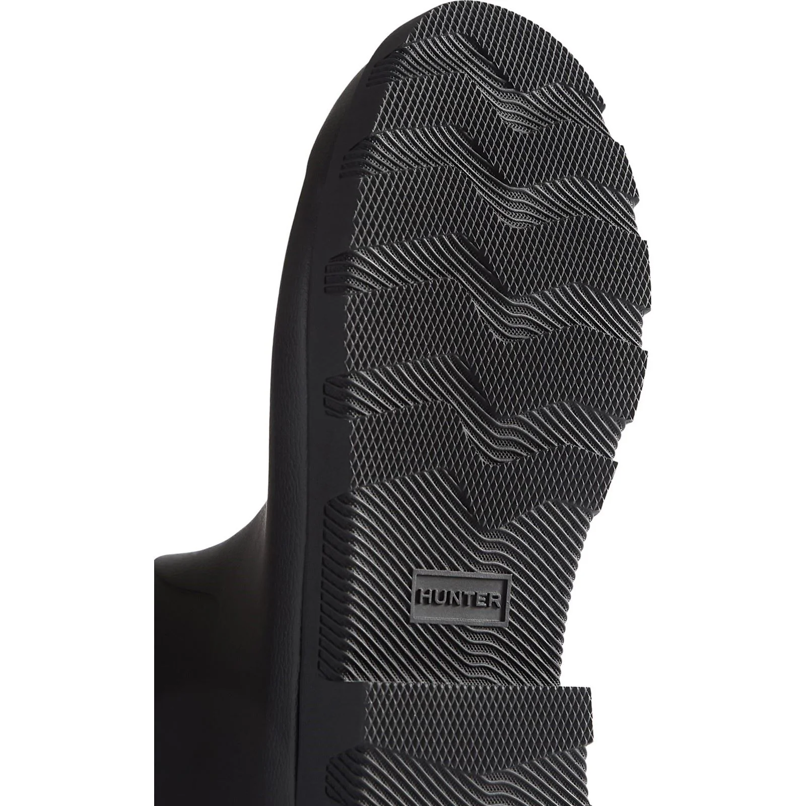 Hunter Downpour Adjustable Boot Rubber Women's Black Wellington Boots - Image 3