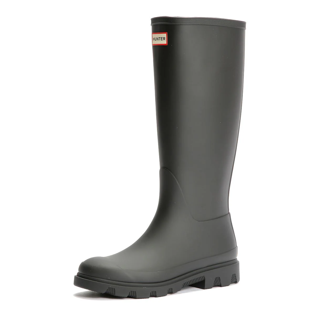 Hunter Downpour Tall Rubber Women's Black Wellington Boots - Image 3