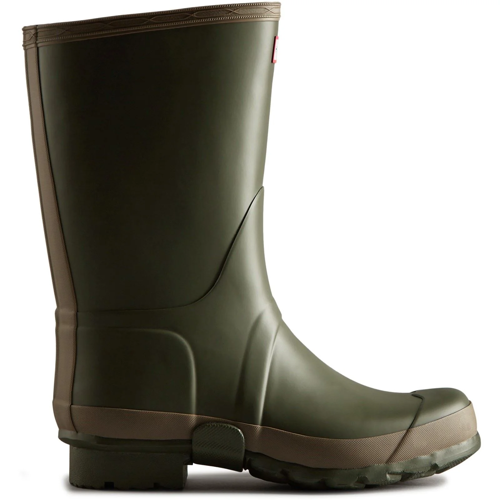 Hunter Men's Gardener Boot in Dark Olive/Clay - Image 4
