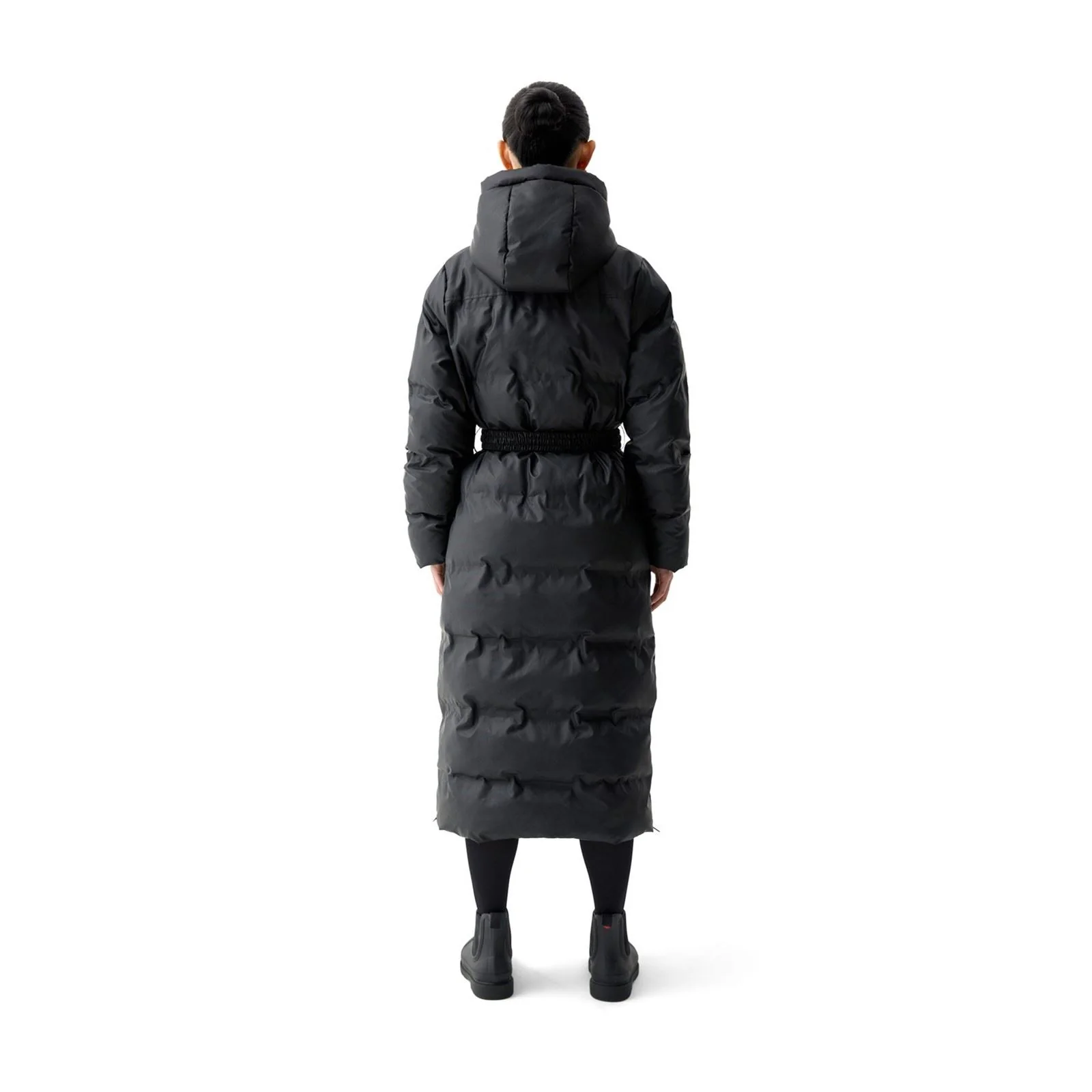 Hunter Hutchison Sonic Long Puffer Jacket Women's Black Puffer Jackets - Image 2