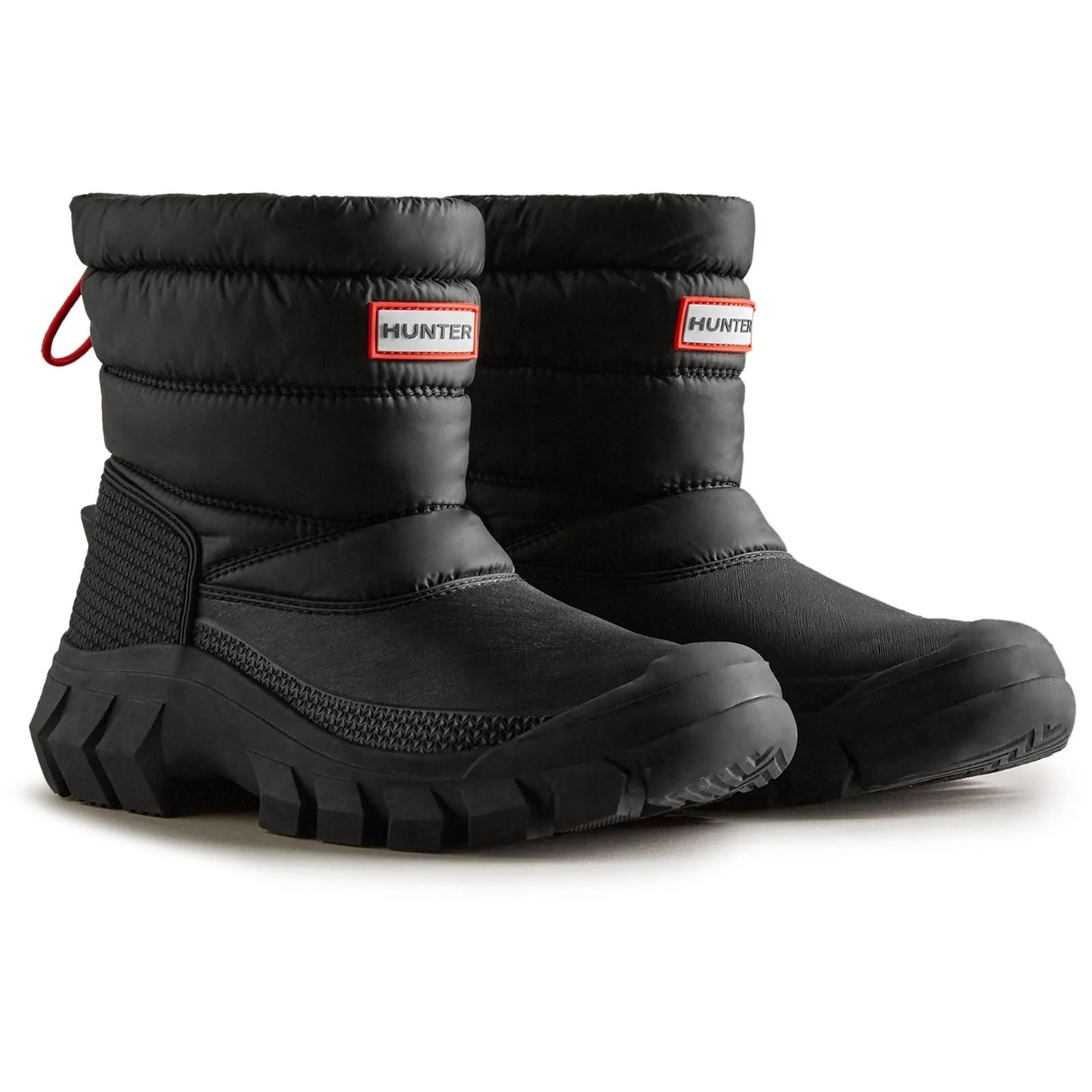 Hunter Women's Intrepid Short Snow Boot in Black