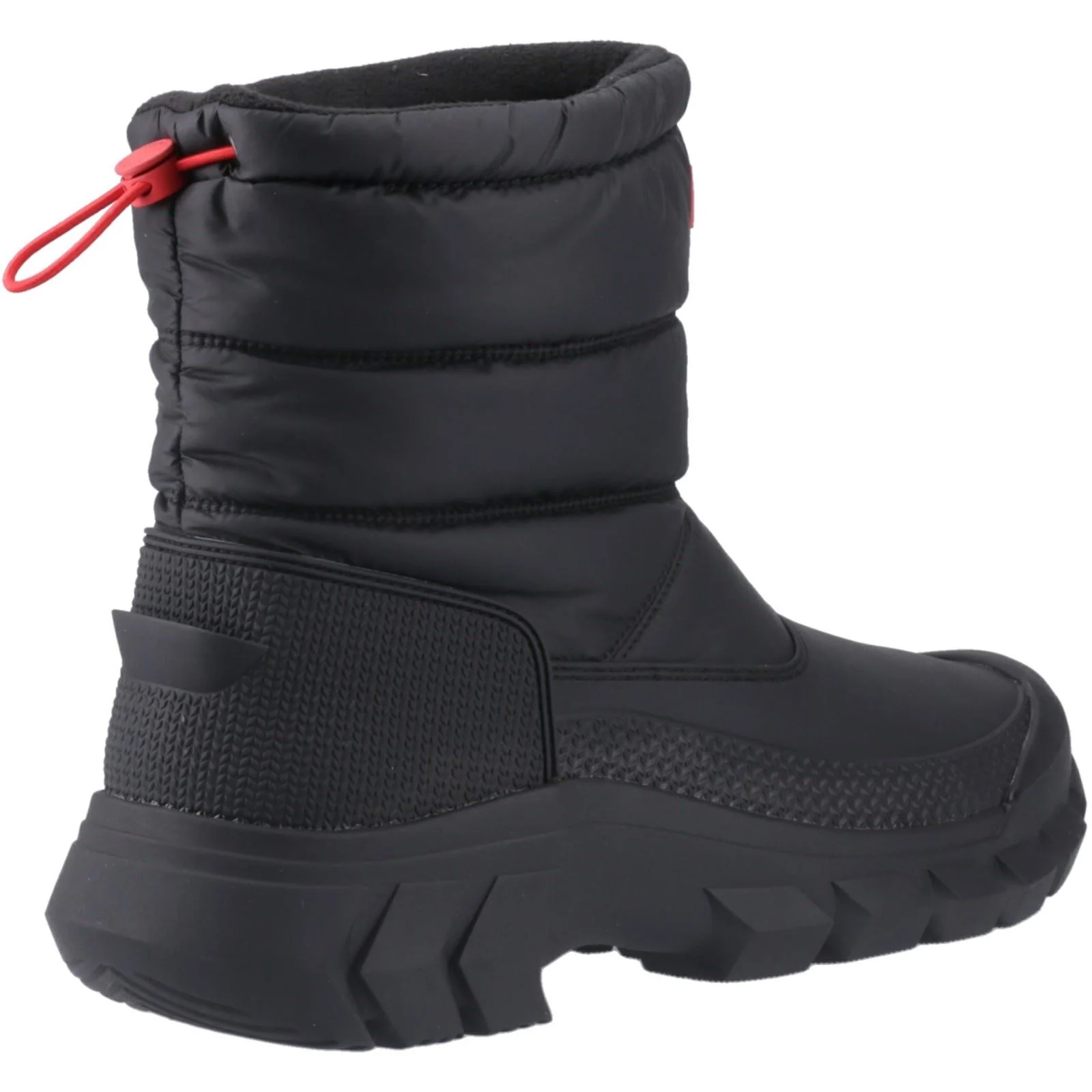 Hunter Men's Intrepid Short Snow Boot in Black - Image 2