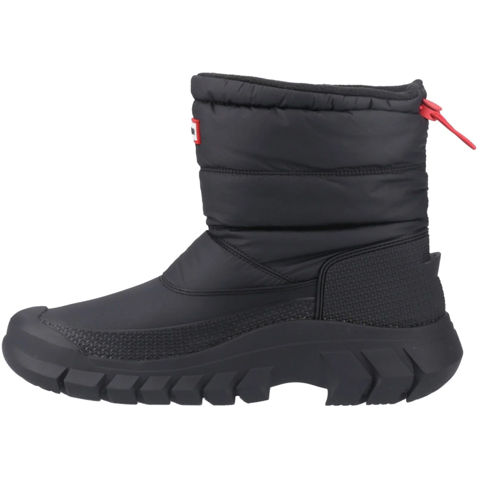 Hunter Men's Intrepid Short Snow Boot in Black - Image 4