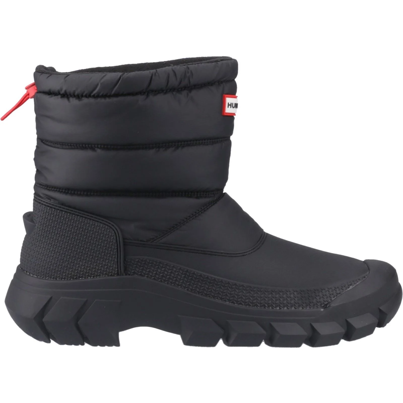 Hunter Men's Intrepid Short Snow Boot in Black - Image 5