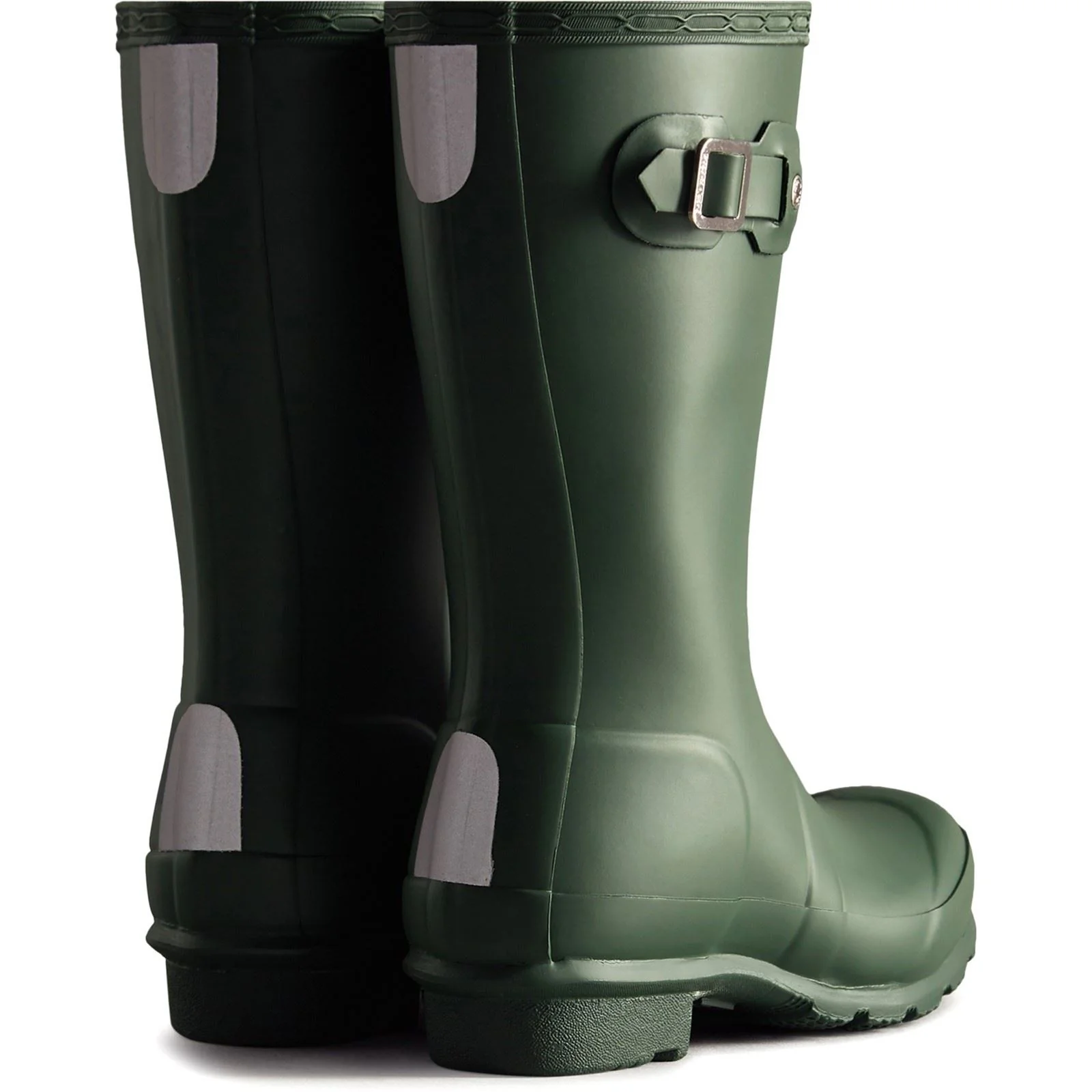 Hunter Junior Originals Boot Rubber Kid's Hunter Green Wellington Boots - Image 2
