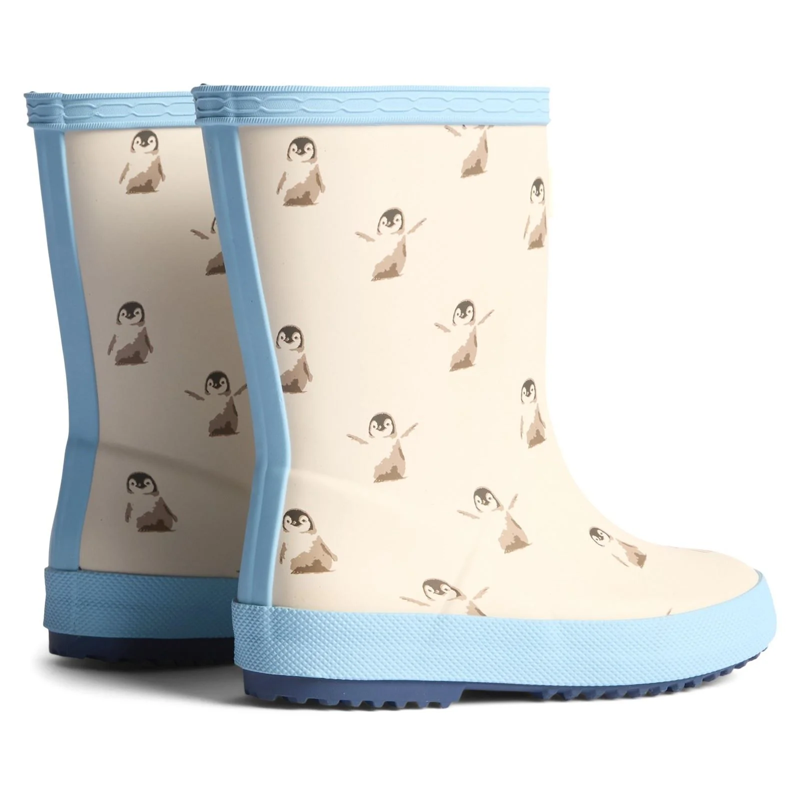 Hunter Kids First Boot Rubber Kid's Penguin Wellington Boots - Image 2