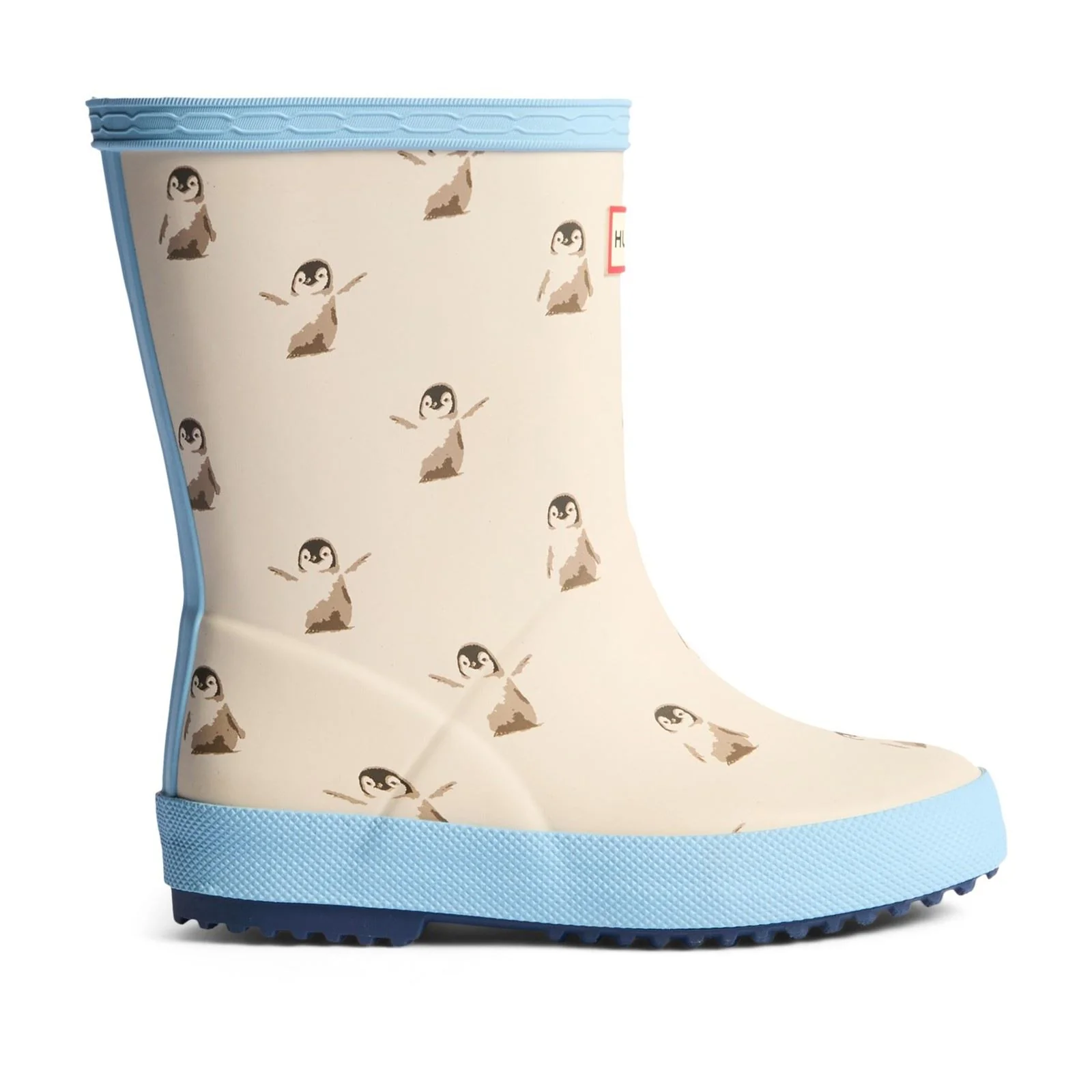 Hunter Kids First Boot Rubber Kid's Penguin Wellington Boots - Image 4