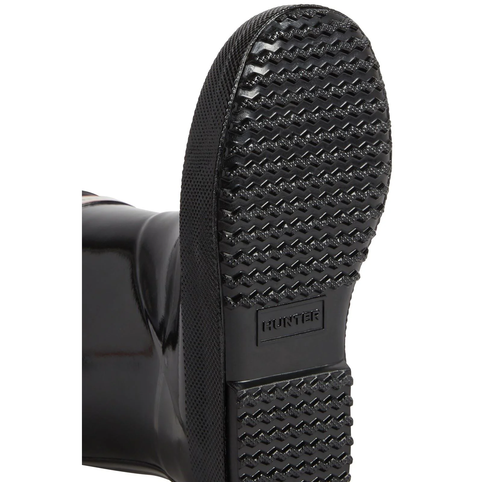 Hunter Kids First (Gloss) Rubber Black Wellington Boots - Image 3