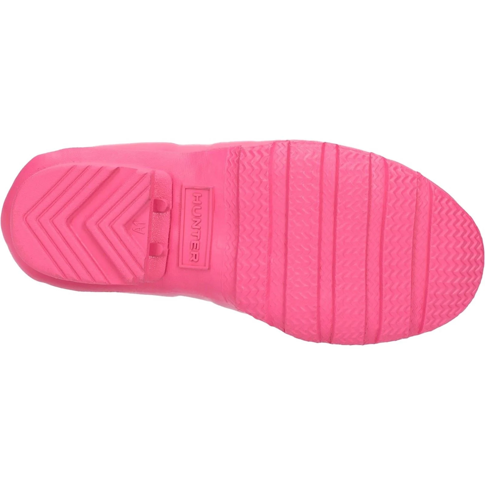 Hunter Kids First (Matte) Rubber Bright Pink Wellington Boots - Image 3