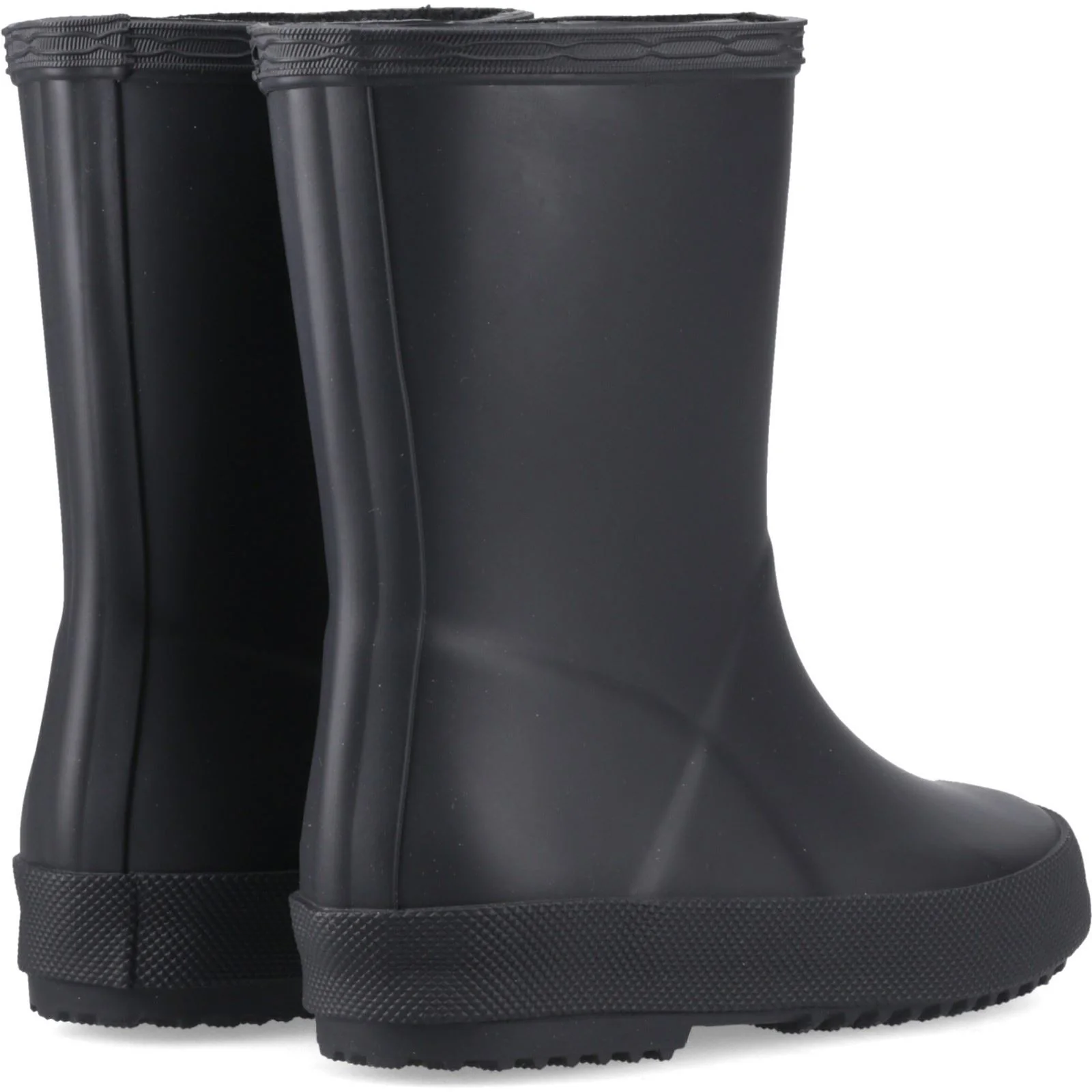 Hunter Kids First (Matte) Rubber Kid's Black Standard Wellington Boots - Image 2