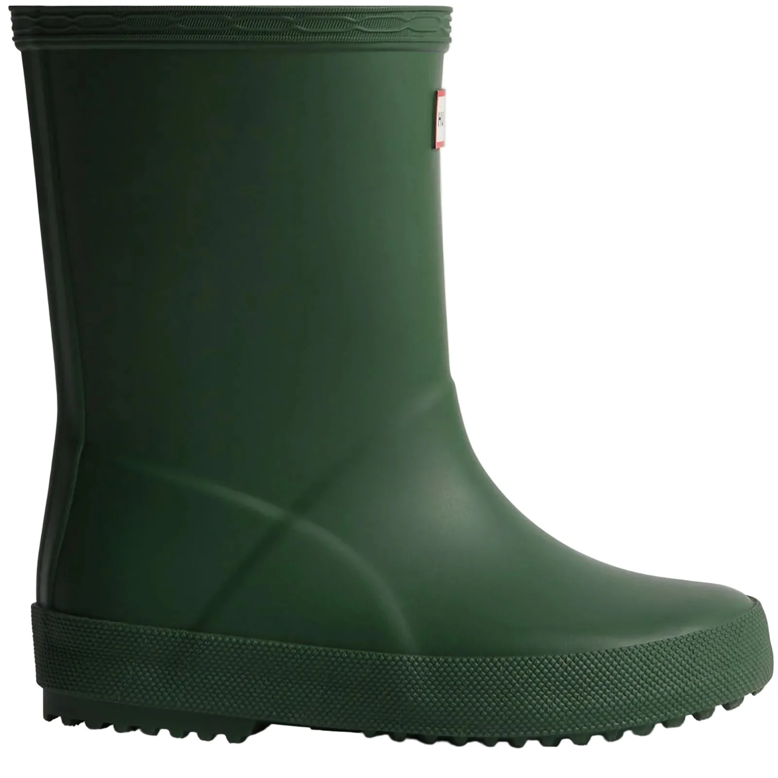 Hunter Kids First (Matte) Rubber Kid's Green Standard Wellington Boots - Image 4