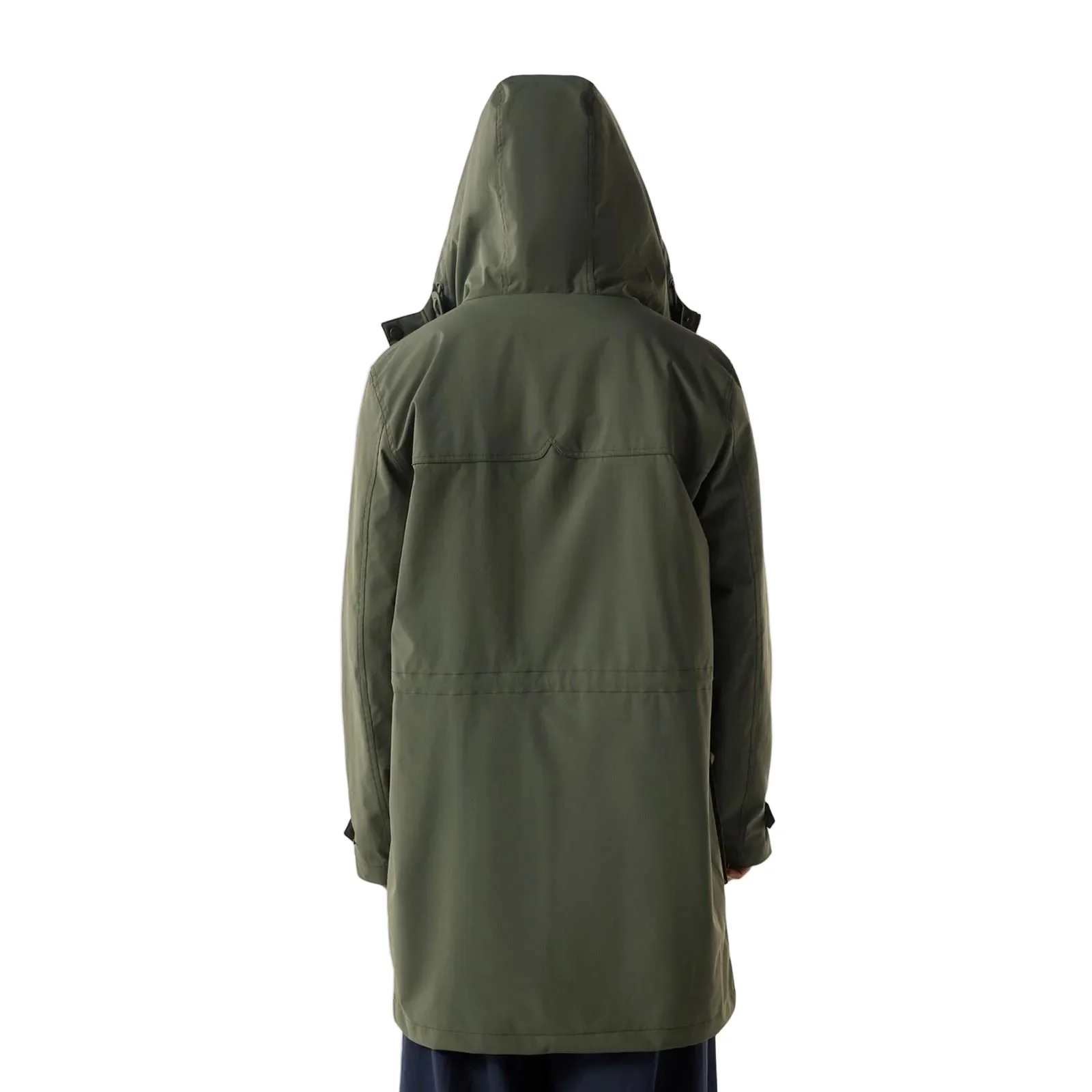 Hunter Lightweight Waterproof Men's Green Rain Parkas - Image 2