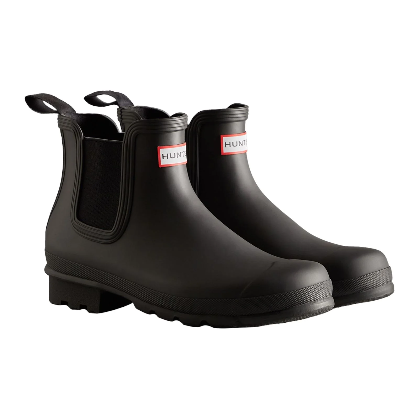 Hunter Men's Original Chelsea Boot in Black - Image 6