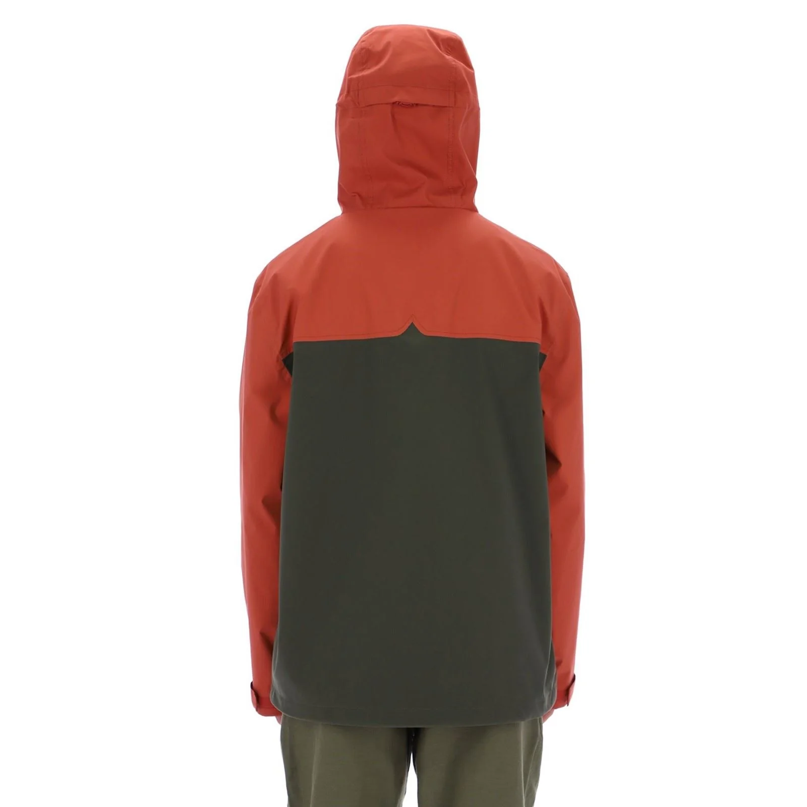 Hunter Original Mens Block Waterproof Men's Red Rain Jacket - Image 2