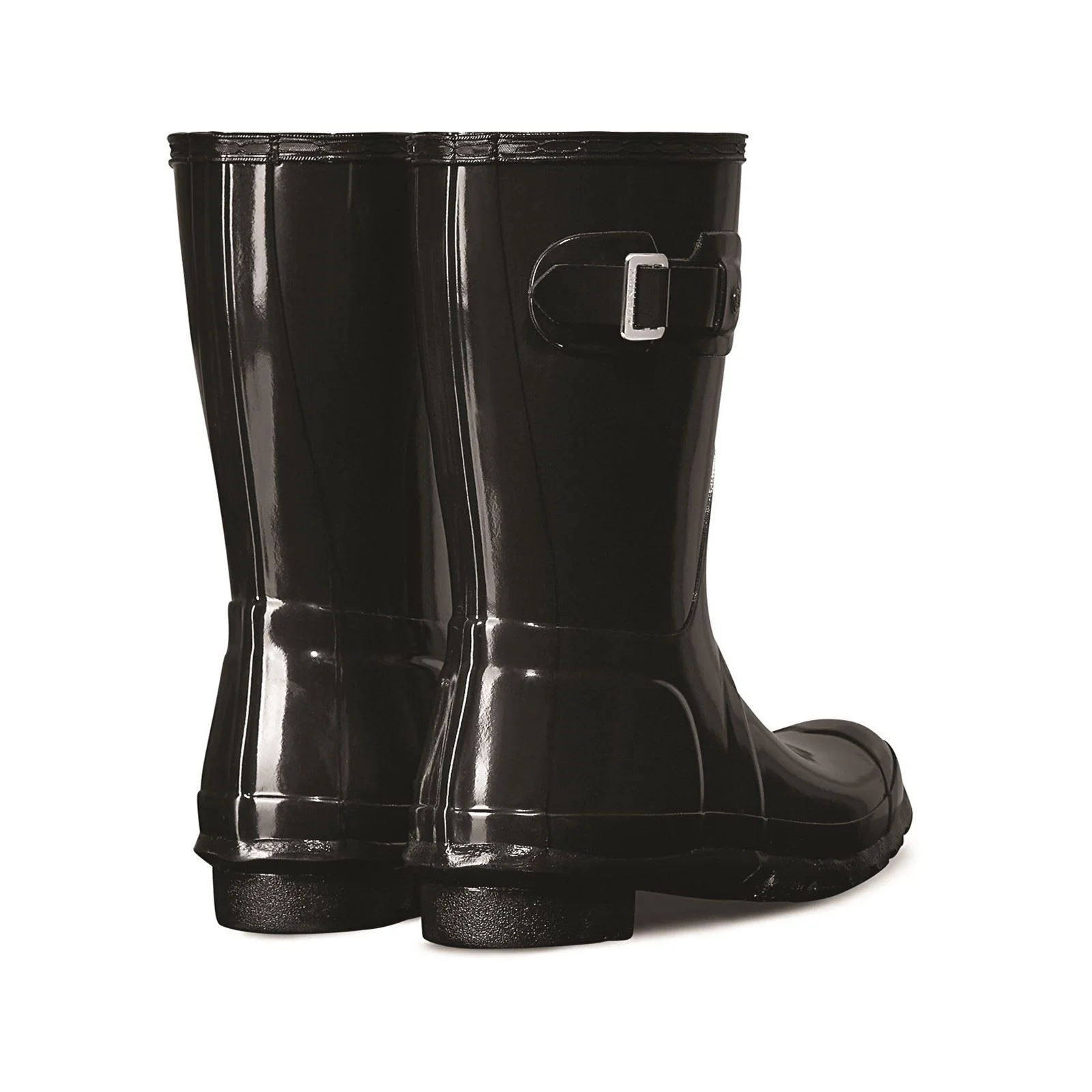 Hunter Women's Original Short Wellington in Black - Image 2