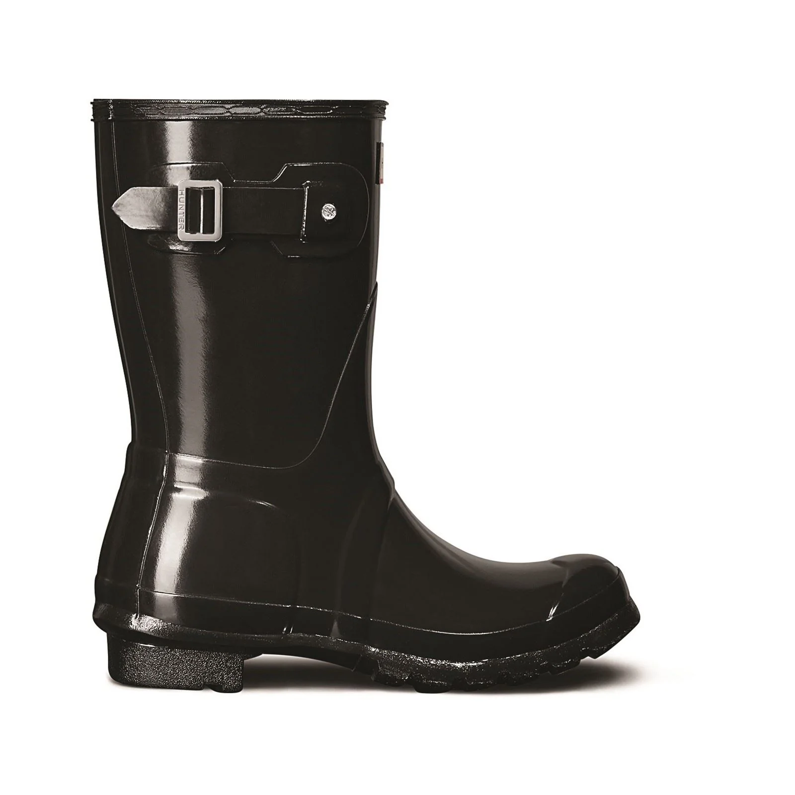 Hunter Women's Original Short Wellington in Black - Image 5