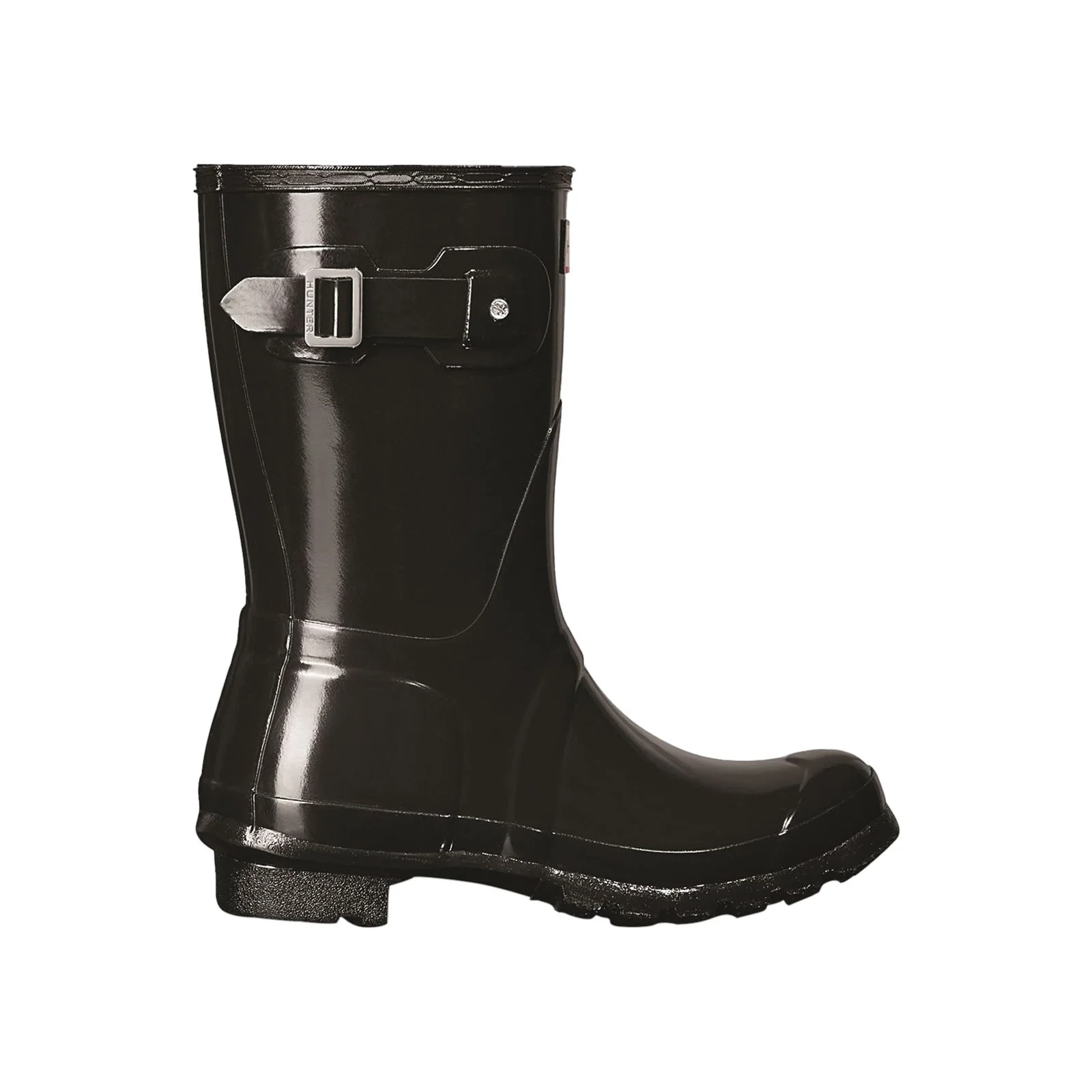 Hunter Women's Original Short Wellington in Black - Image 9