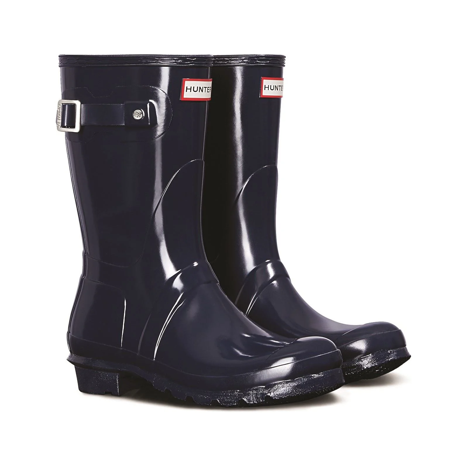 Hunter Women's Original Short Wellington in Navy