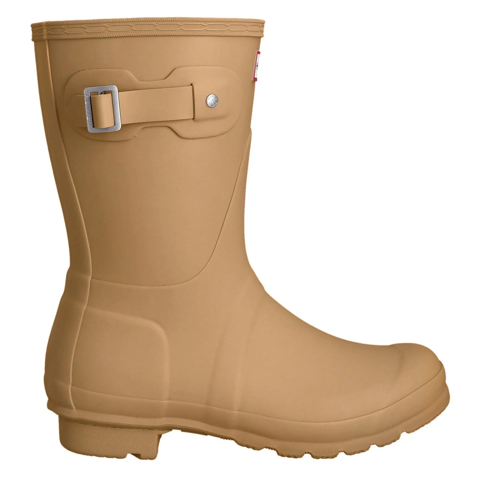Hunter Women's Original Short Wellington Boots in Gravel/Biscuit - Image 2