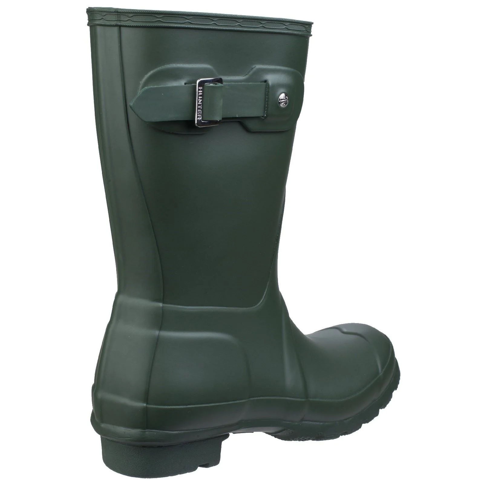 Hunter Women's Original Short Wellington Boots in Hunter Green - Image 2