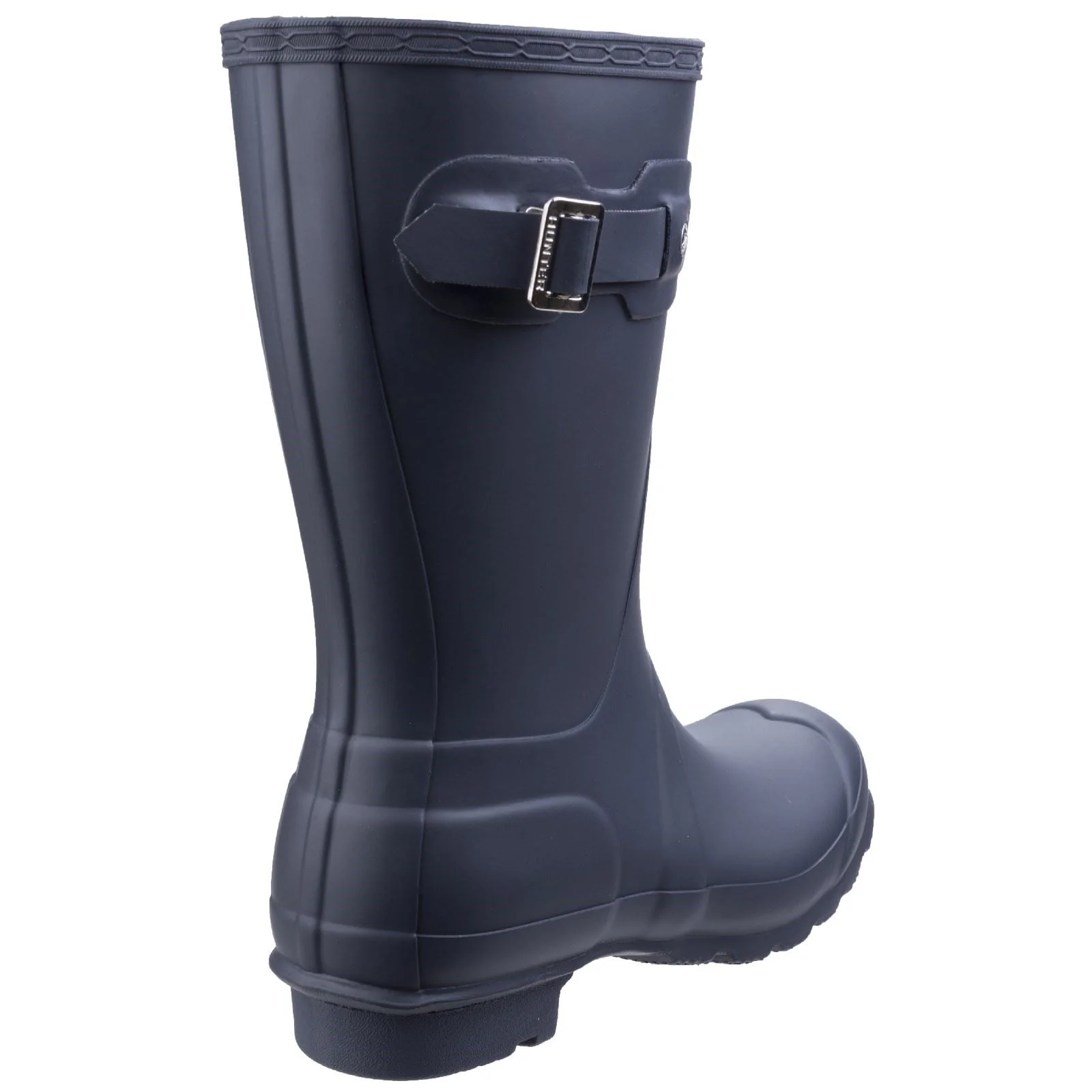 Hunter Women's Original Short Wellington Boots in Navy - Image 2