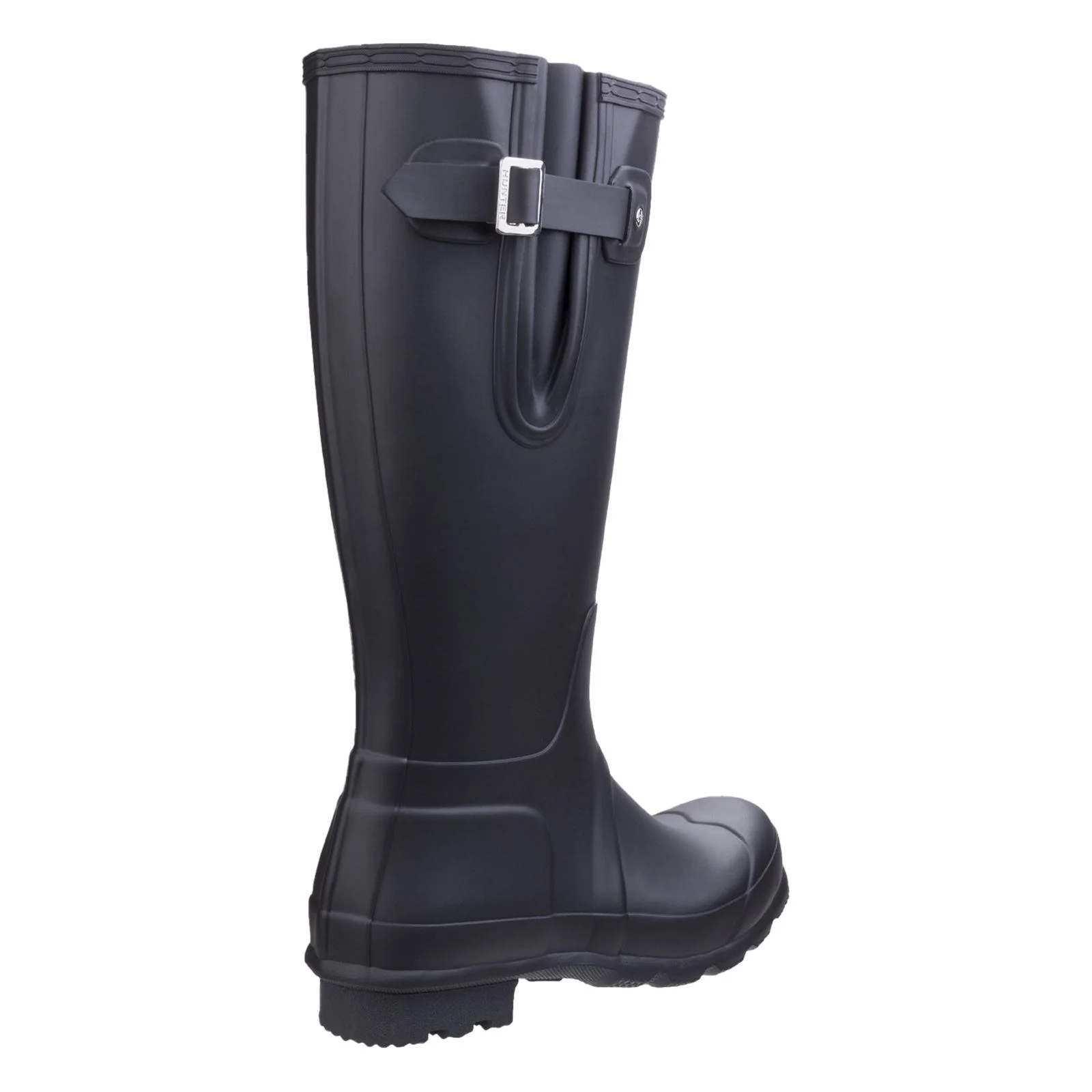 Hunter Men's Original Side Adjustable Wellington Boots in Black - Image 7