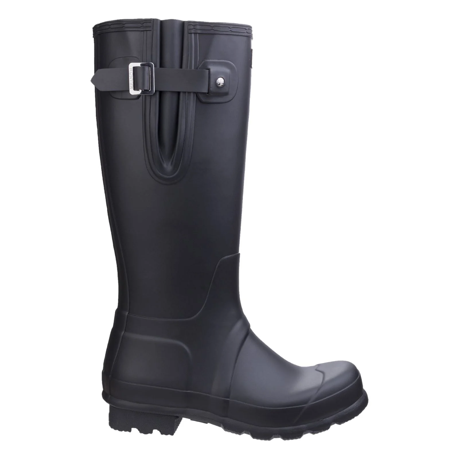 Hunter Men's Original Side Adjustable Wellington Boots in Black - Image 9