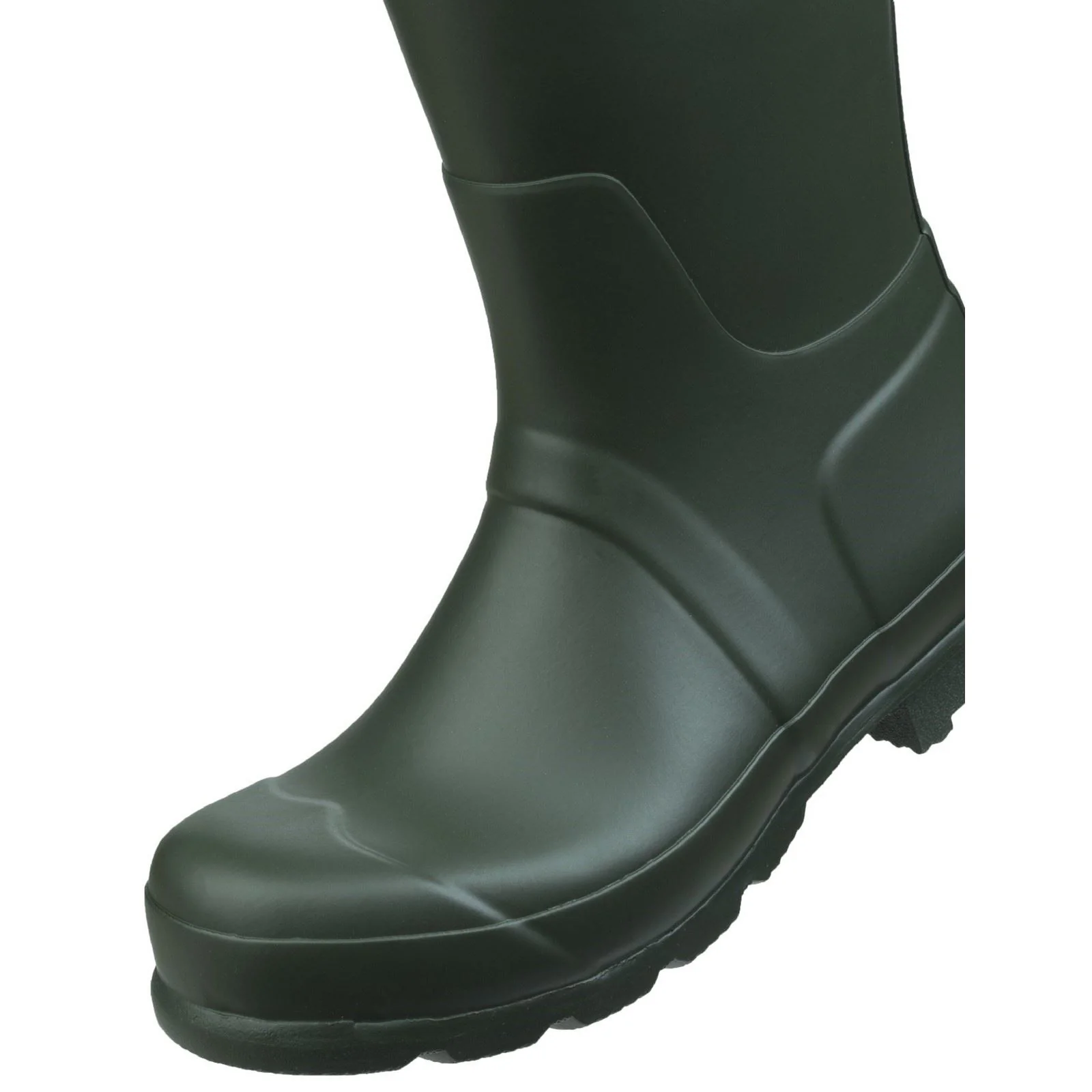 Hunter Men's Original Side Adjustable Wellington Boots in Dark Olive - Image 6